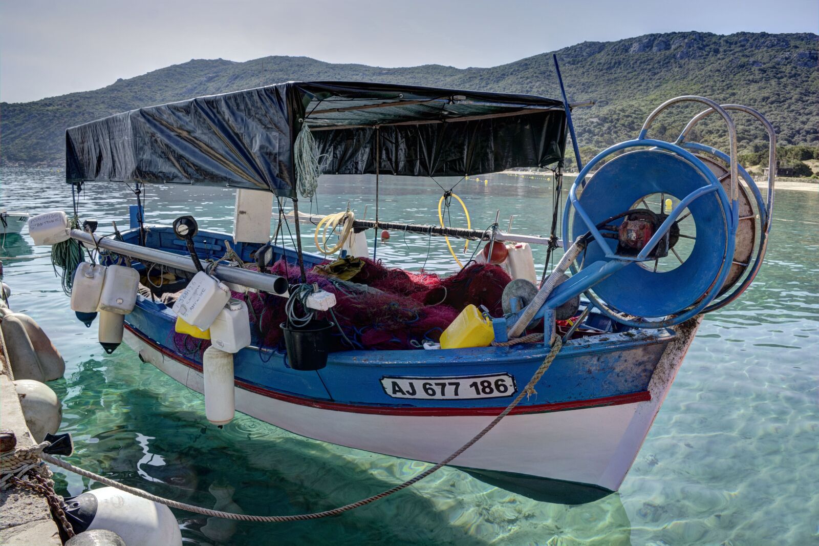 Nikon D7100 sample photo. Fishing boat, sea, water photography