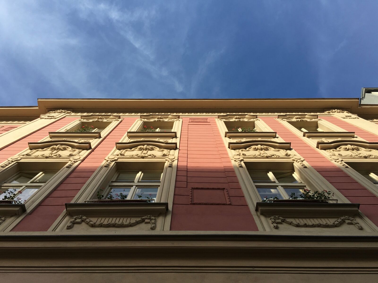 Apple iPhone 6s sample photo. Blue, building, old photography