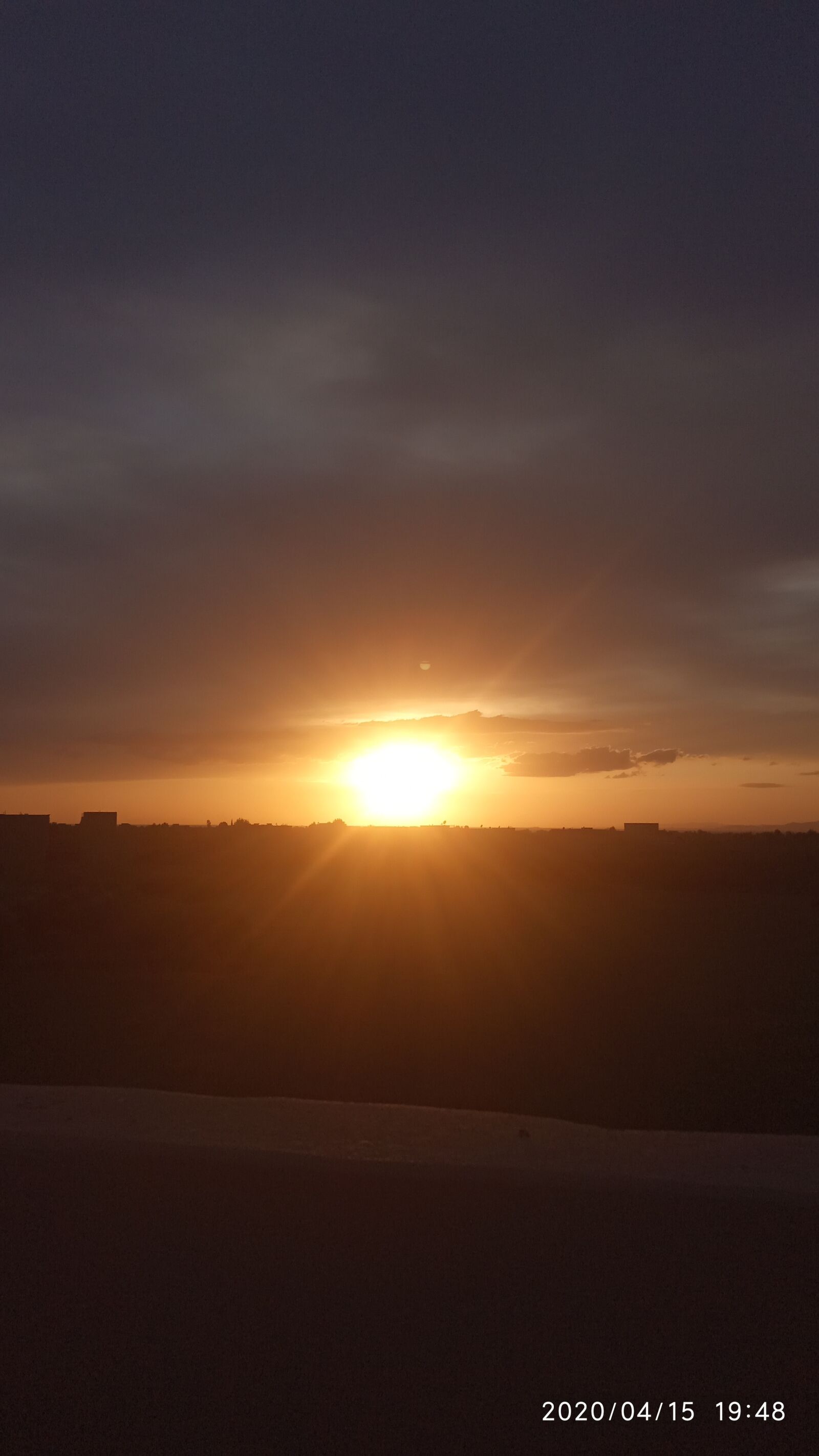 Xiaomi Redmi 6A sample photo. Sunset, sky, clouds photography
