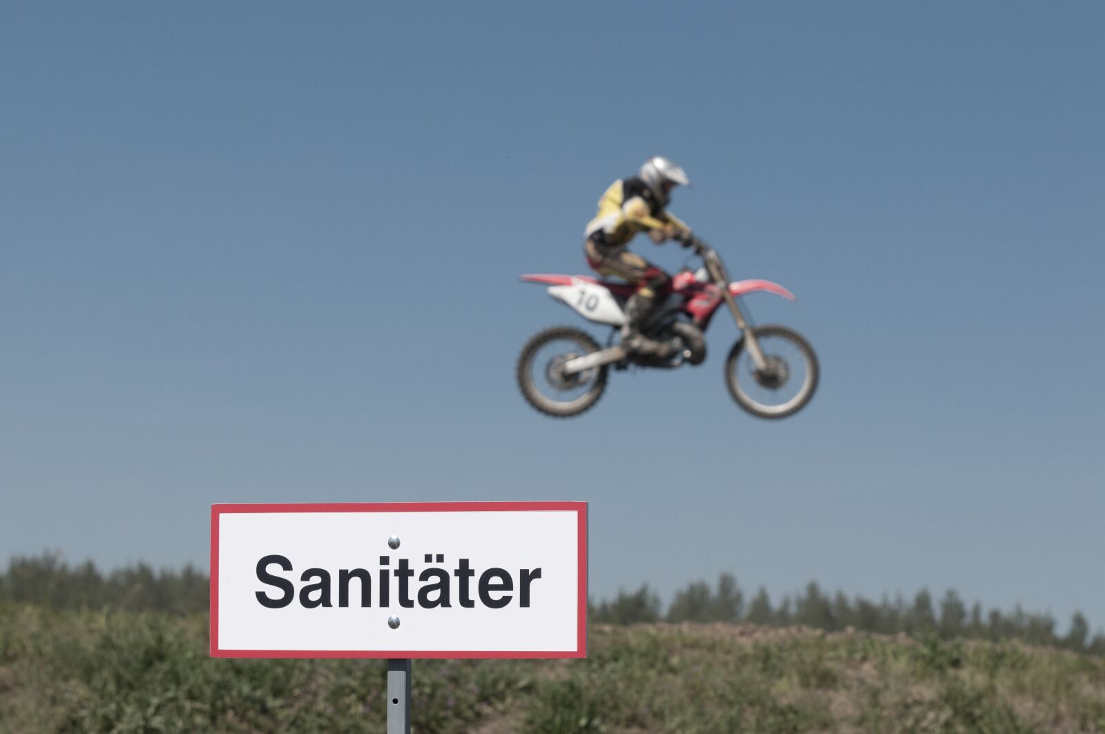 Nikon D300 sample photo. Motocross, risk, jump photography