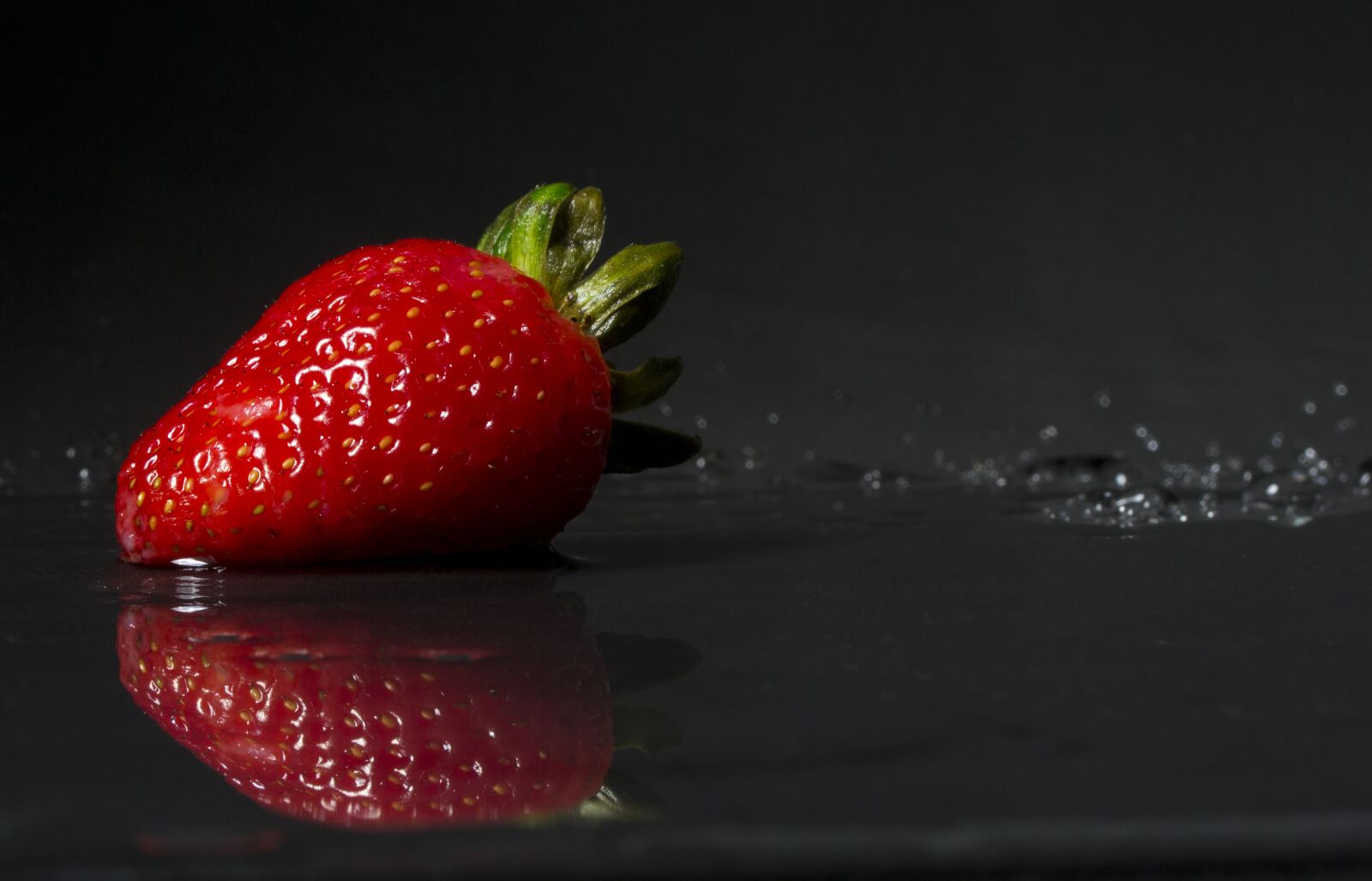 Nikon D3100 sample photo. Strawberry, fruit, red photography