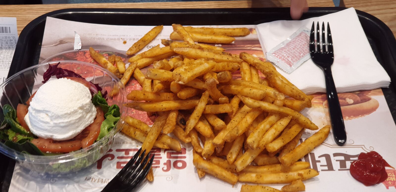 Samsung Galaxy Note9 sample photo. French fries, fastfood, food photography
