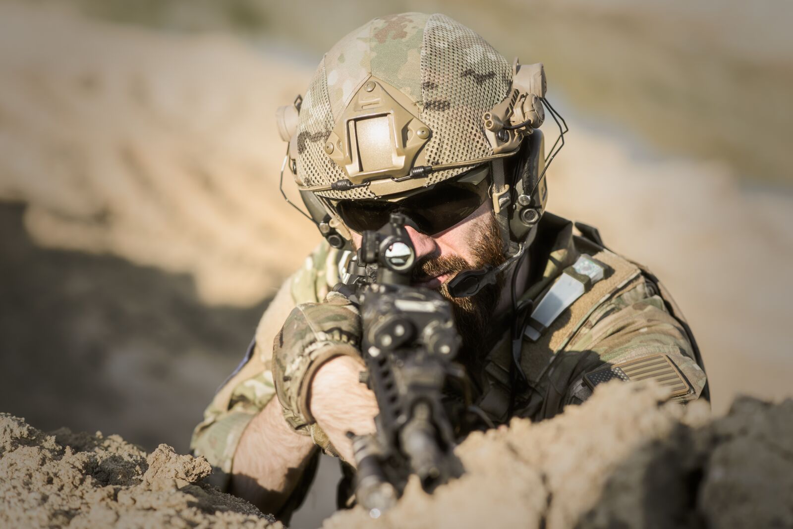 Nikon D600 sample photo. War, desert, guns photography