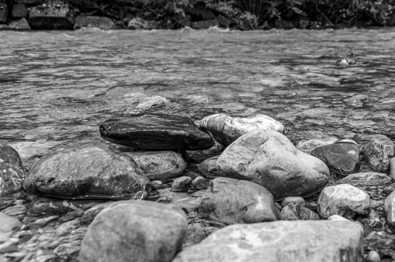 Sony SLT-A58 sample photo. Black and white, mountains photography