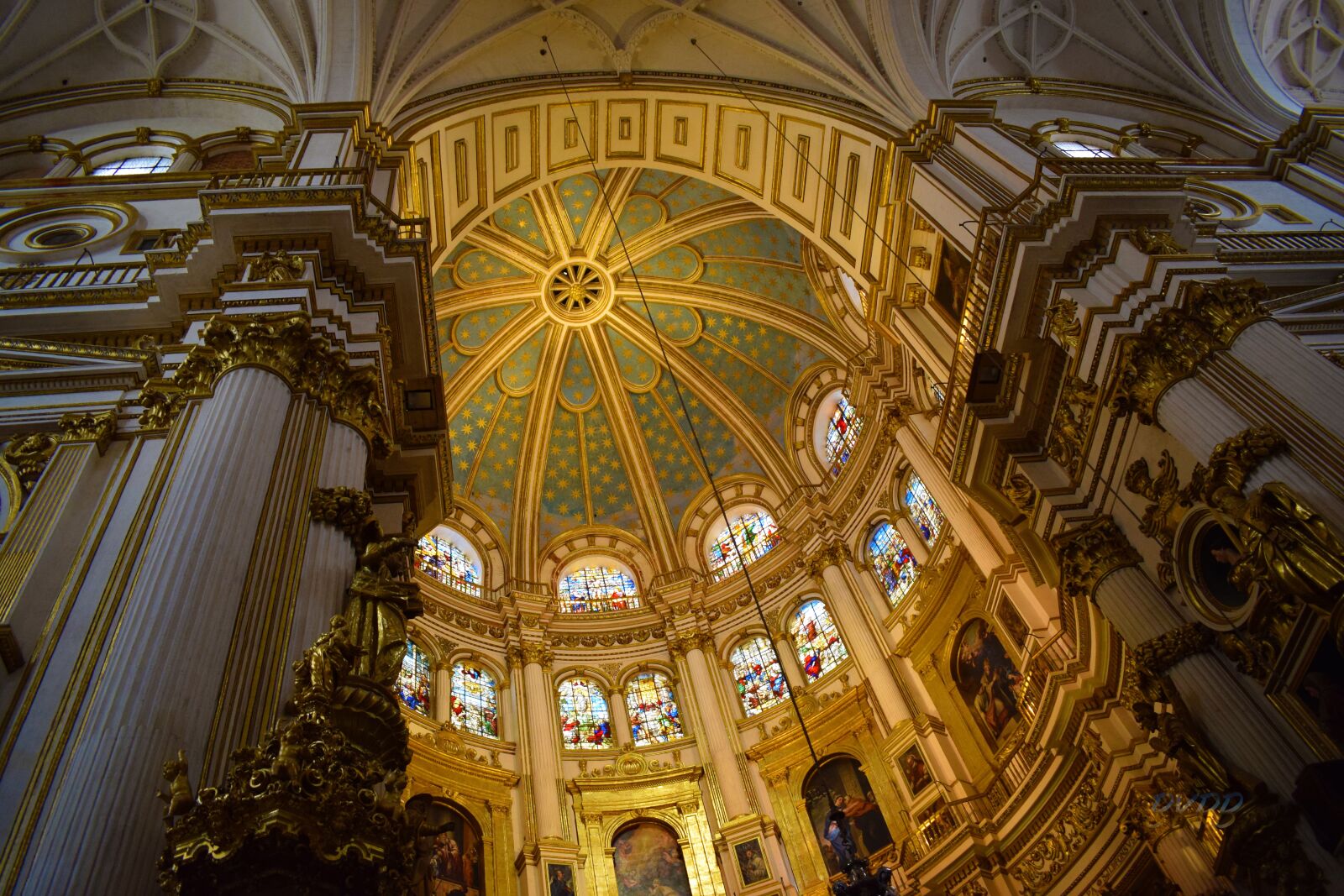 Nikon D5300 sample photo. Cathedral, granada, spain photography