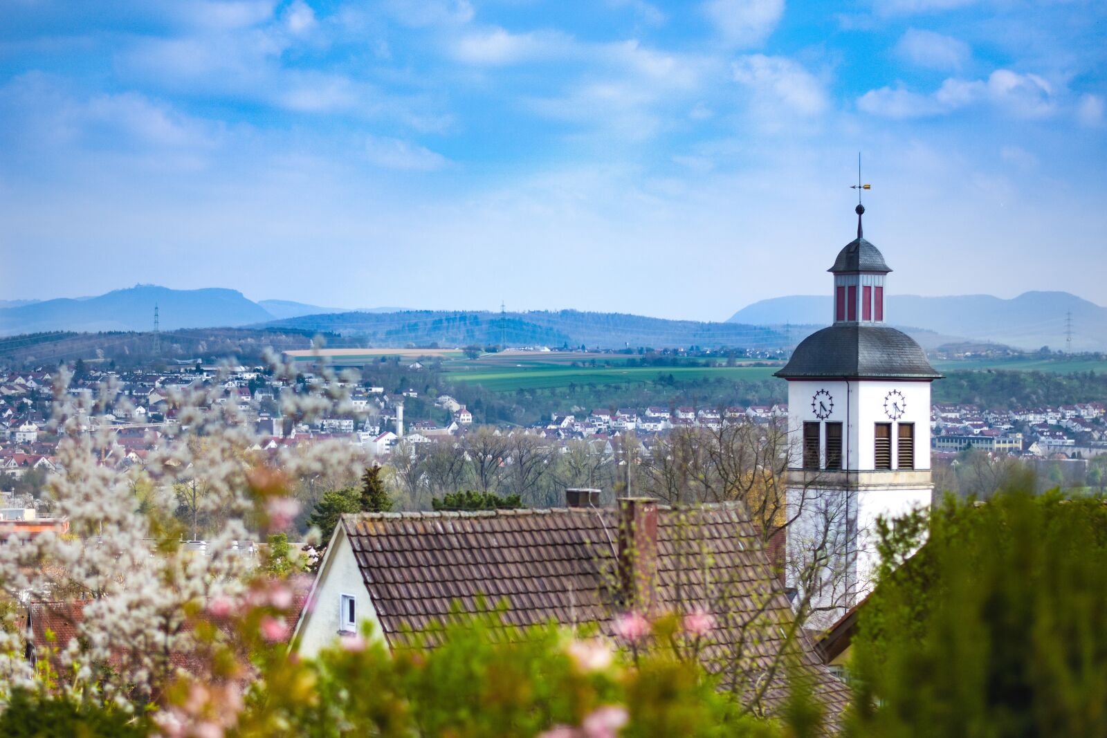 Nikon D7200 sample photo. Church, village, sky photography