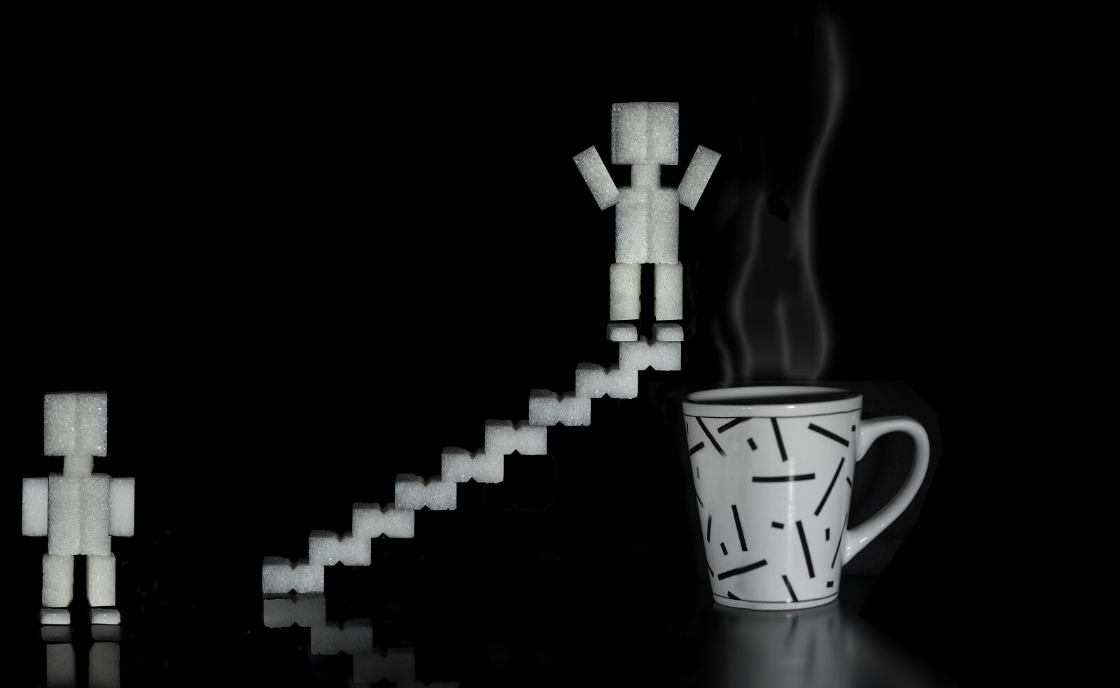 Nikon D800 sample photo. Illustration, sugar cube, trap photography