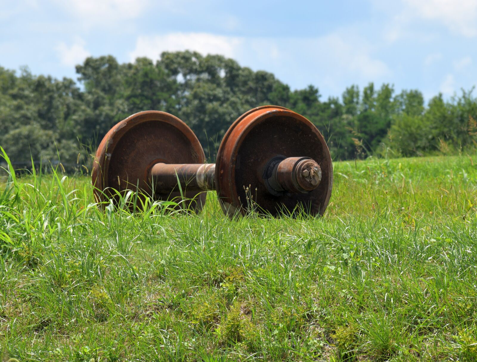 Nikon D3300 sample photo. Train wheel, railroad, train photography