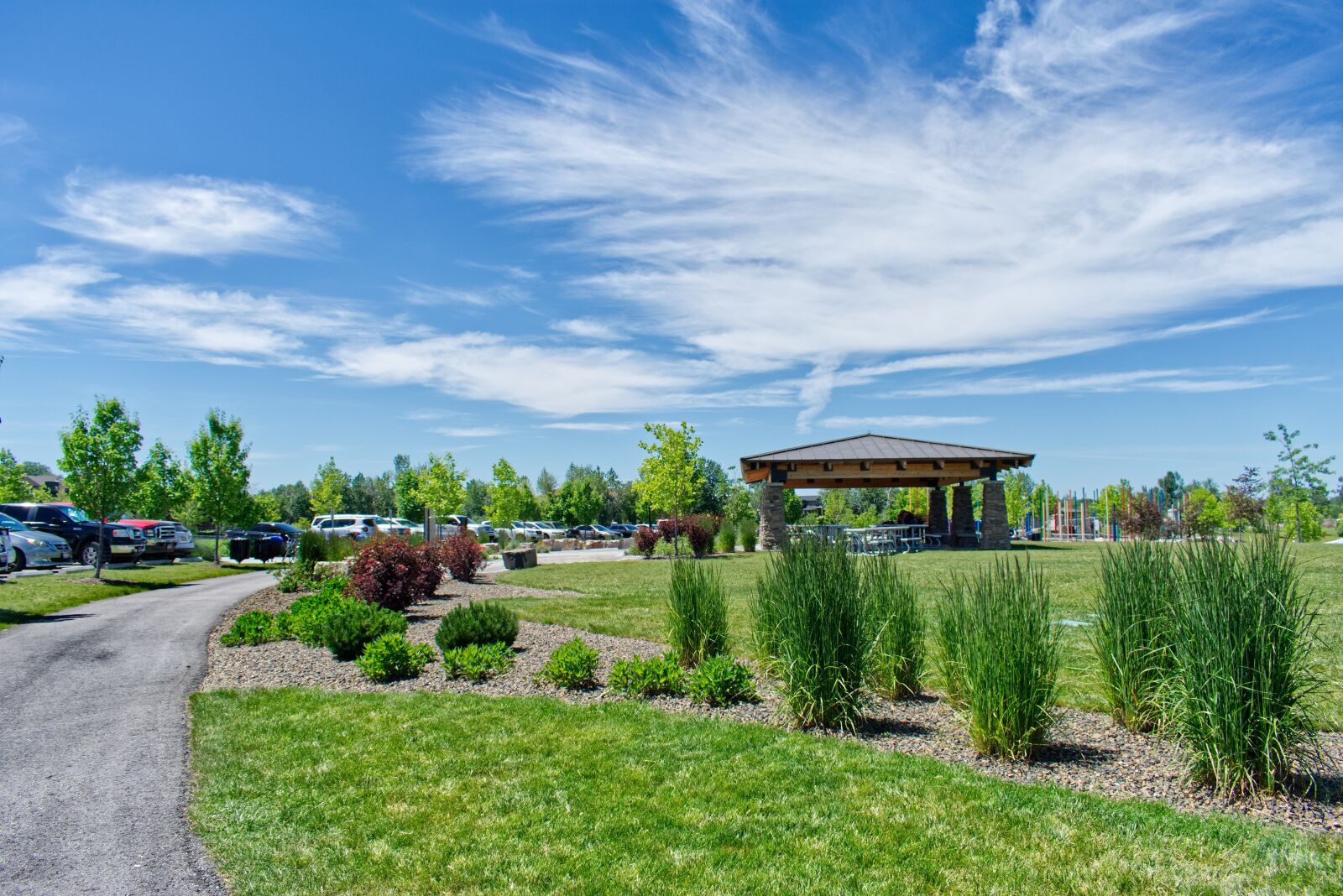 Nikon D3400 sample photo. Park, sky, clouds photography