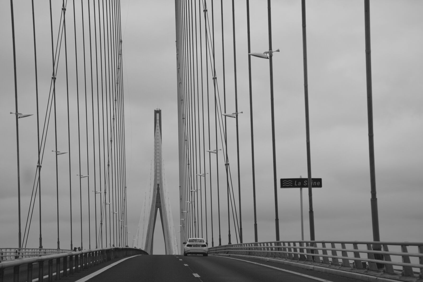 Nikon D5200 sample photo. Bridge normandy, photo black photography