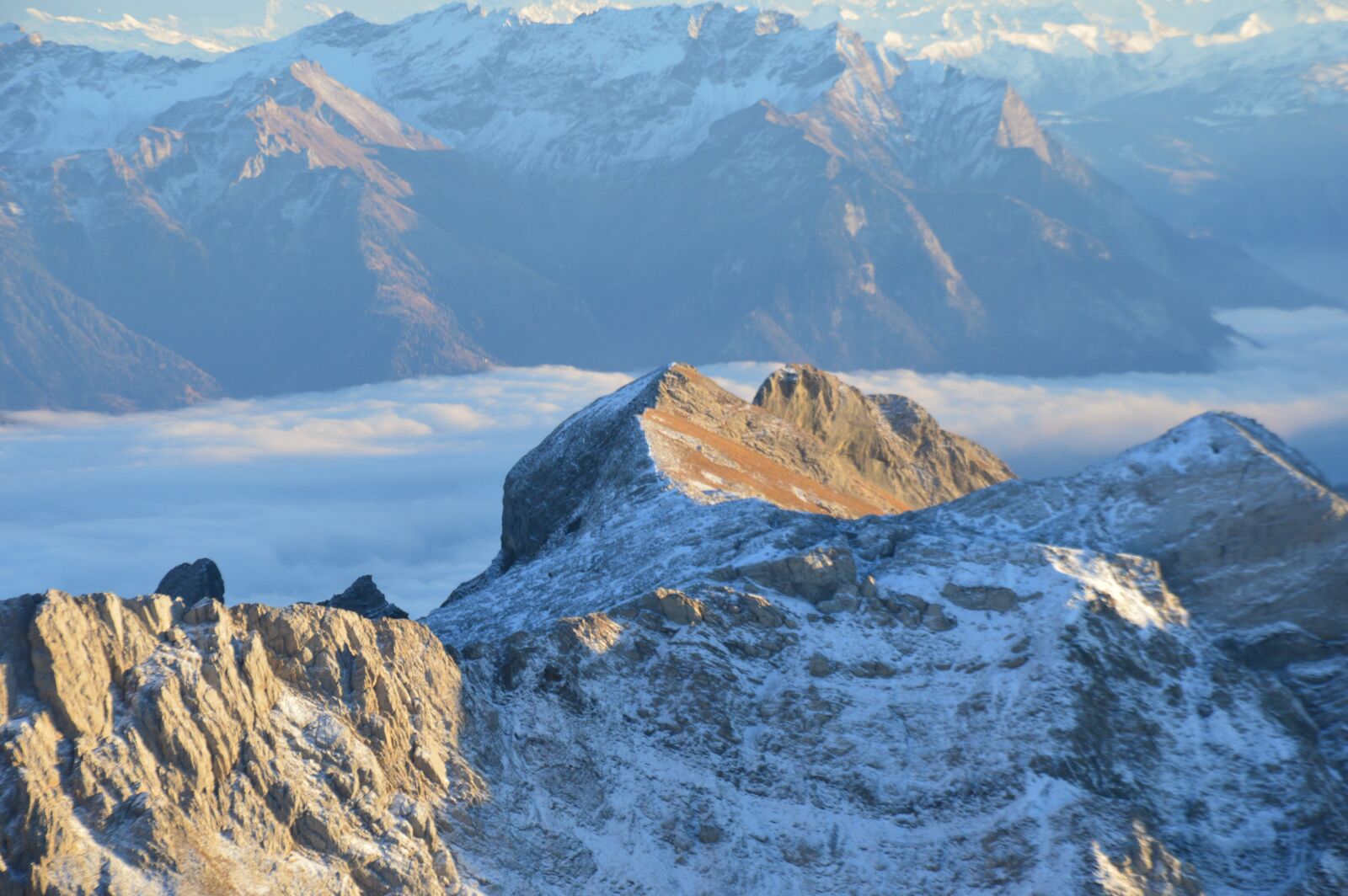 Nikon D3200 sample photo. Säntis, winter, snow photography