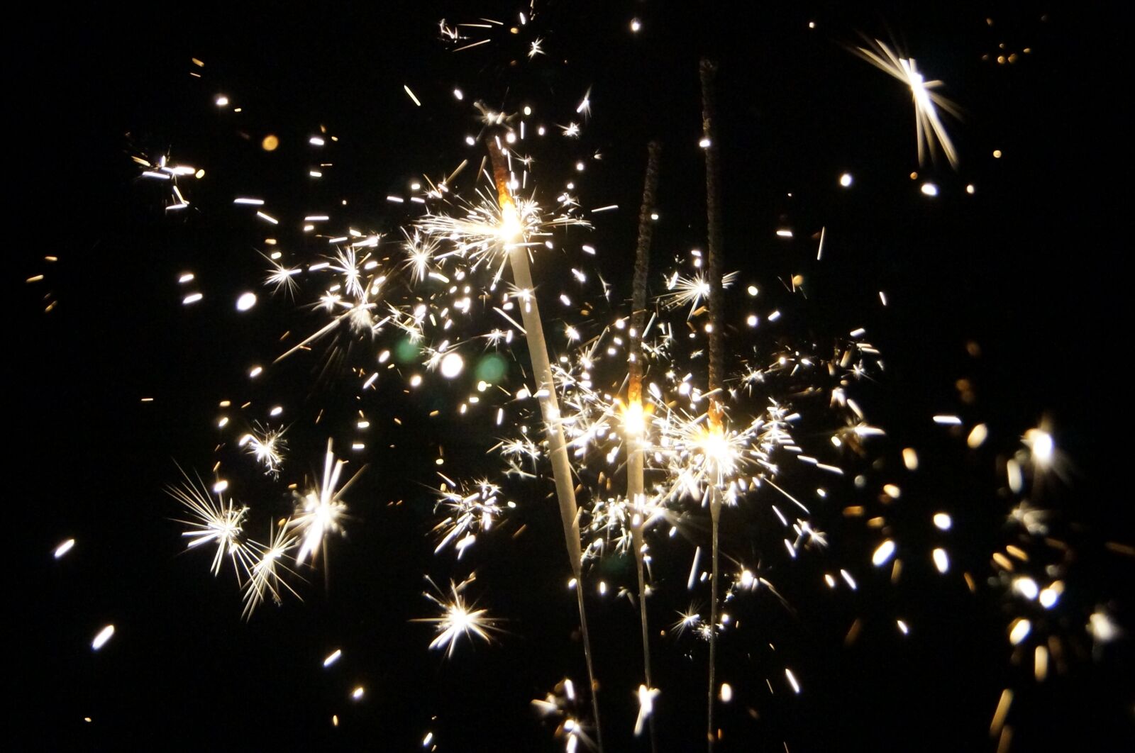 Sony SLT-A57 sample photo. Sparklers, night, new year's photography