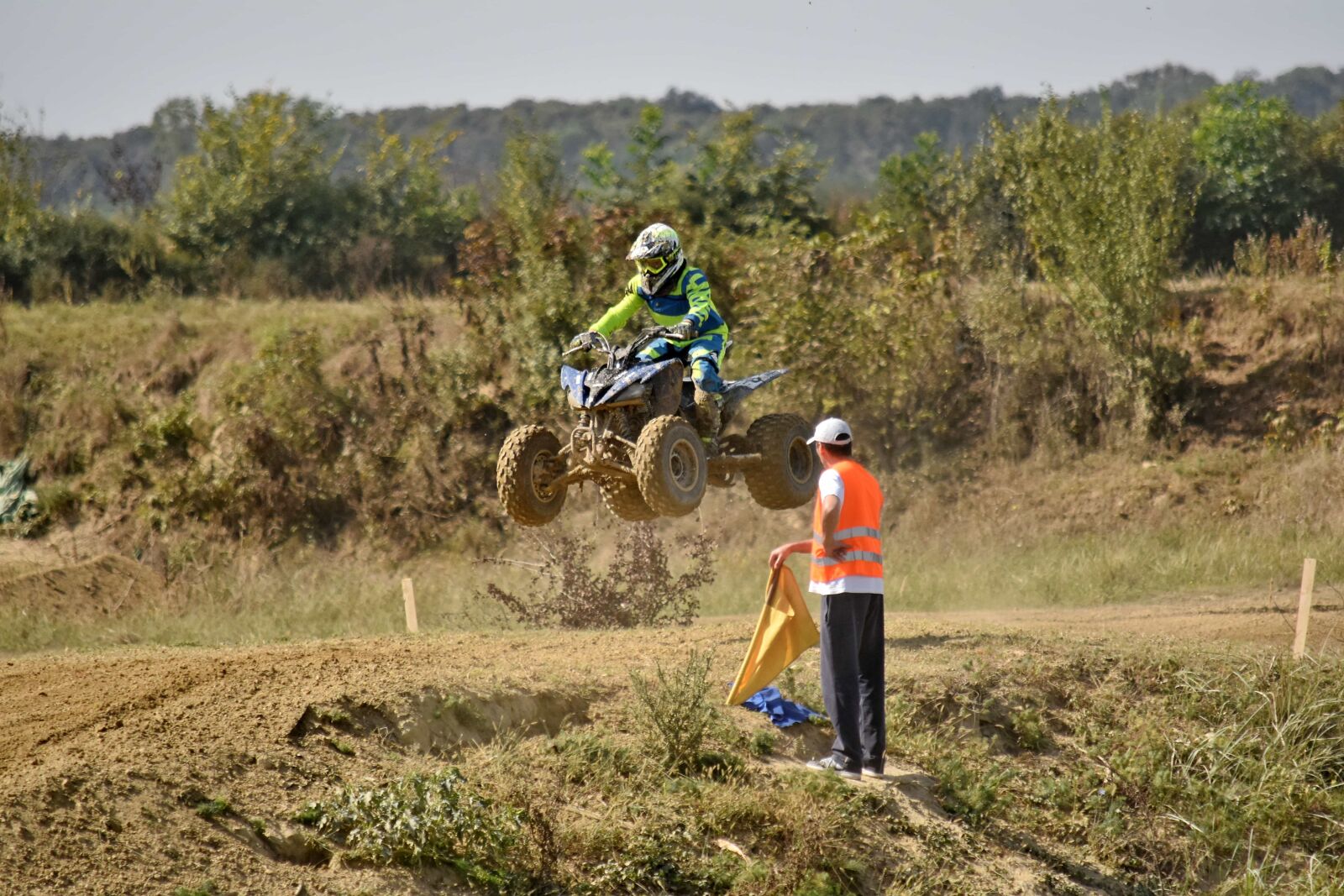 Nikon D5500 sample photo. Judge, jump, motocross, motorcyclist photography