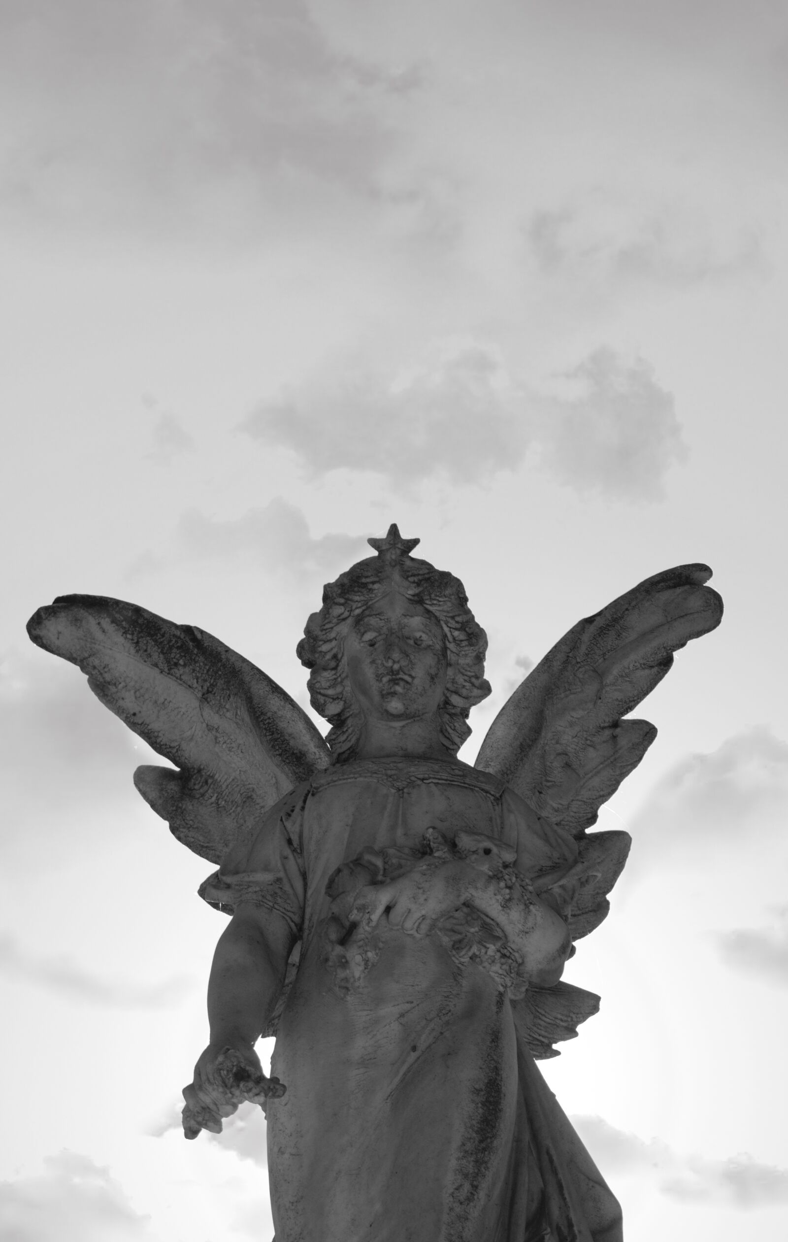 Nikon D3100 sample photo. Angel, statue, sculpture photography