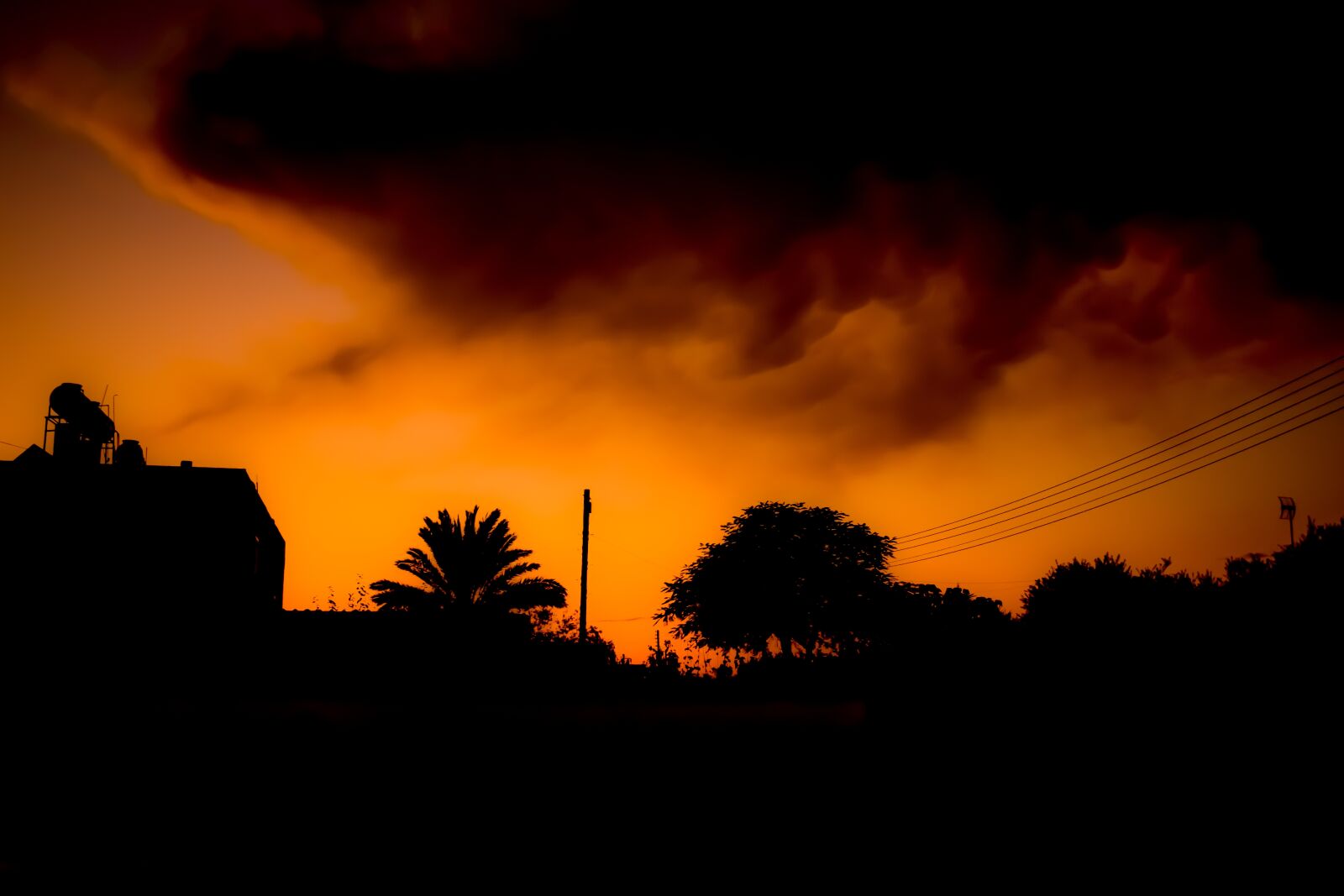 Nikon D3300 sample photo. Sunset, shadows, silhouettes photography