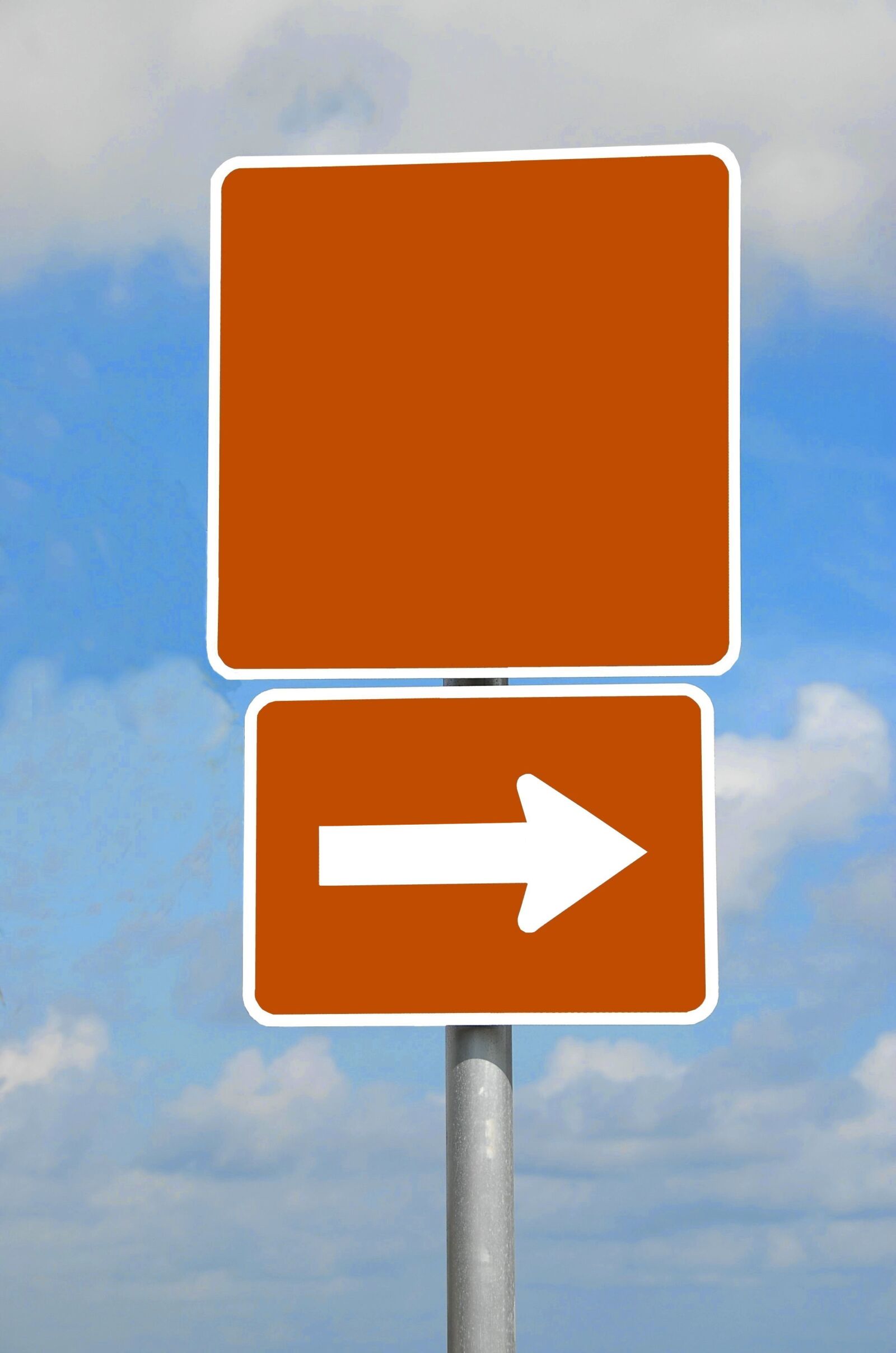 Nikon D200 sample photo. Blank road sign, empty photography