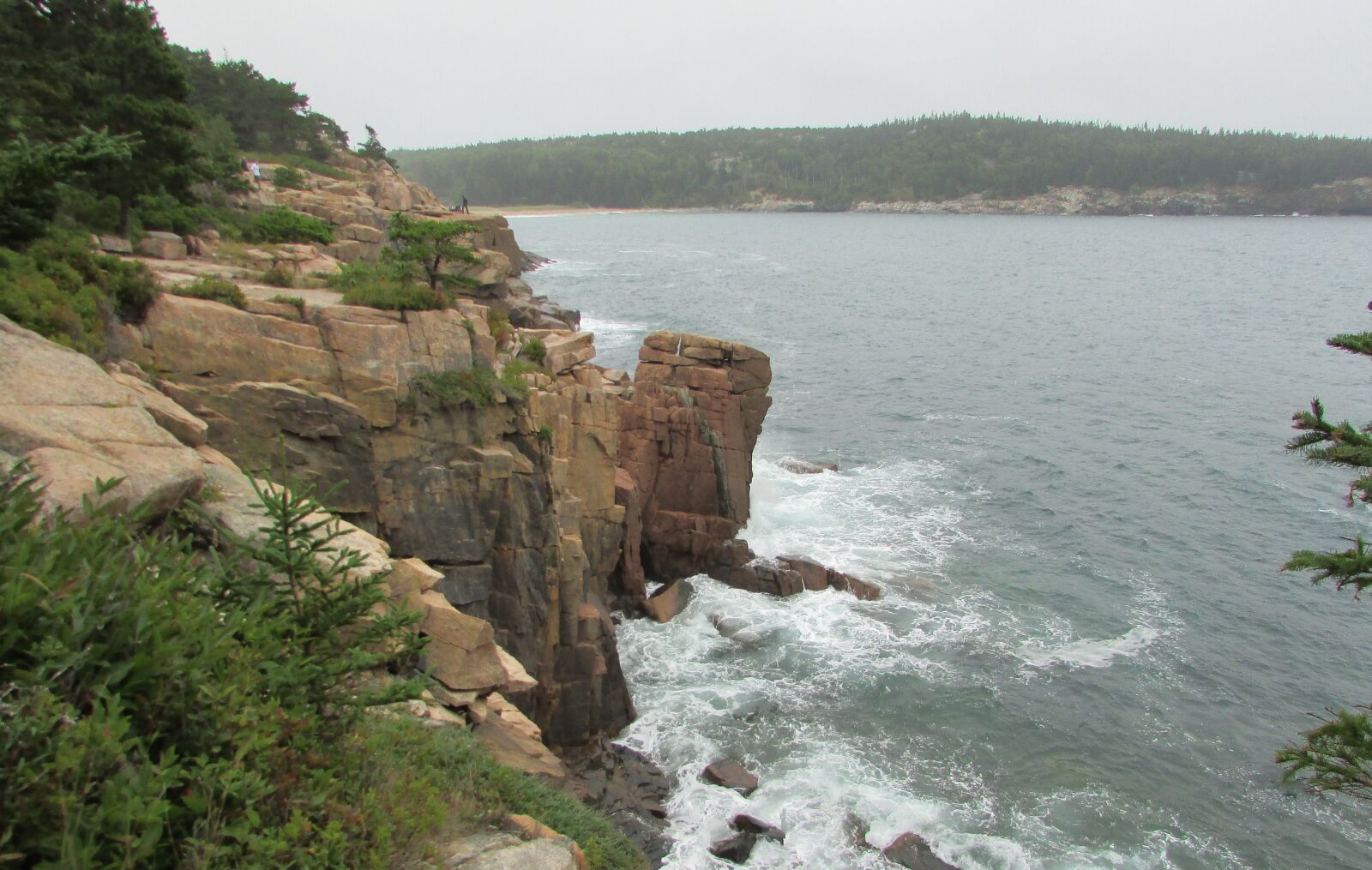 Canon PowerShot SX400 IS sample photo. Maine, coast, rocky photography
