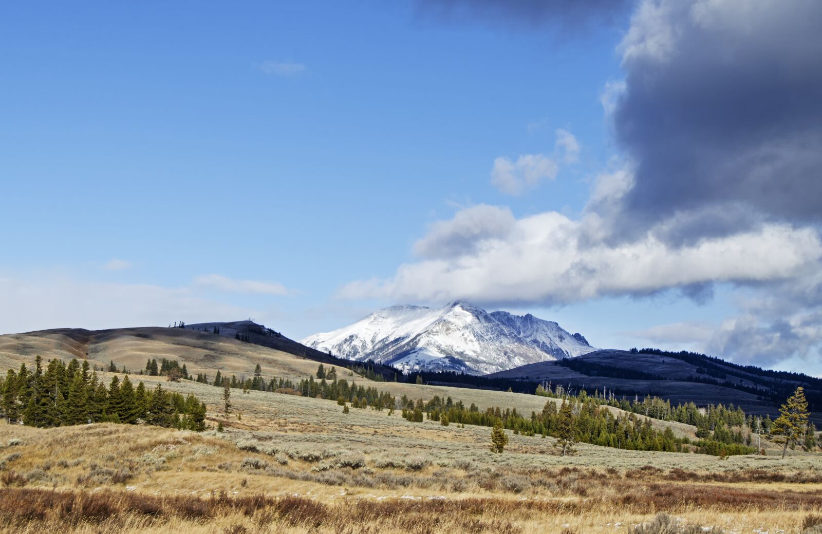 Nikon D5100 sample photo. Snow capped mountain, west photography