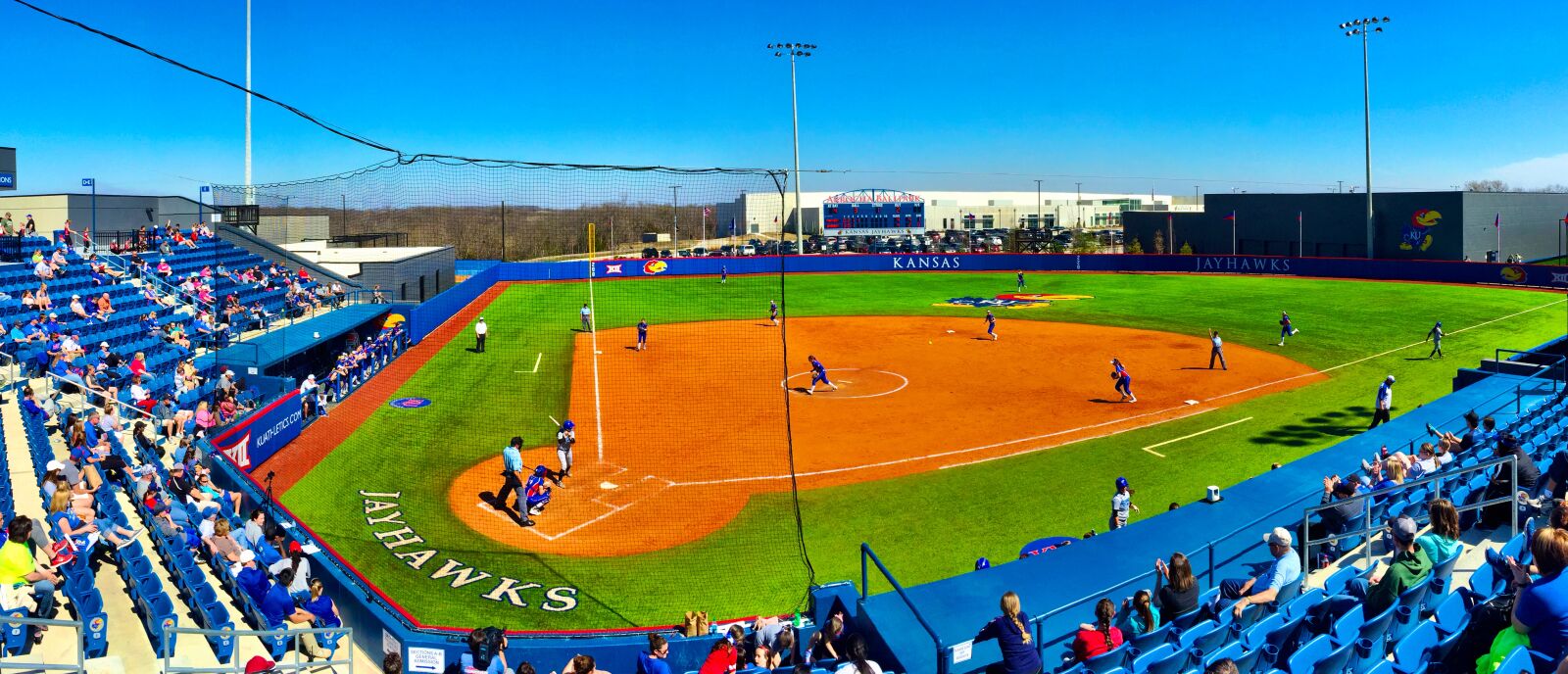 Apple iPhone 6 sample photo. Kansas, university, softball photography