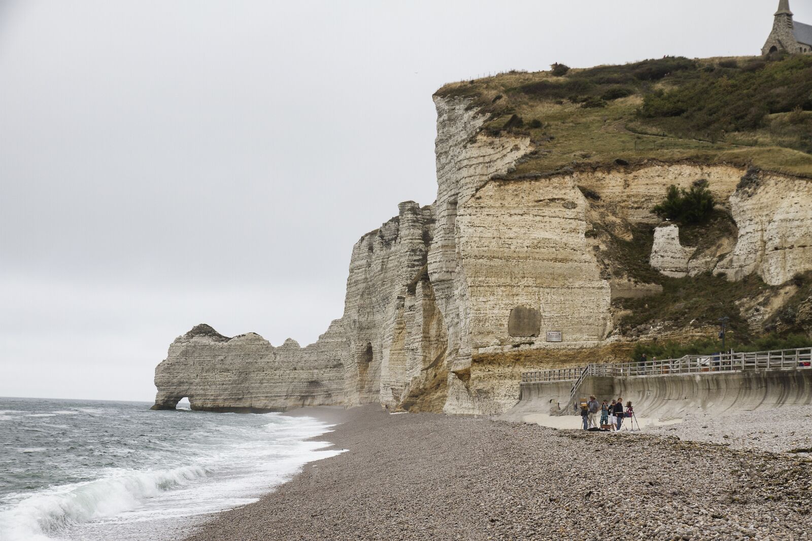 Canon EOS 7D sample photo. Etretat, normandy, rocky coast photography