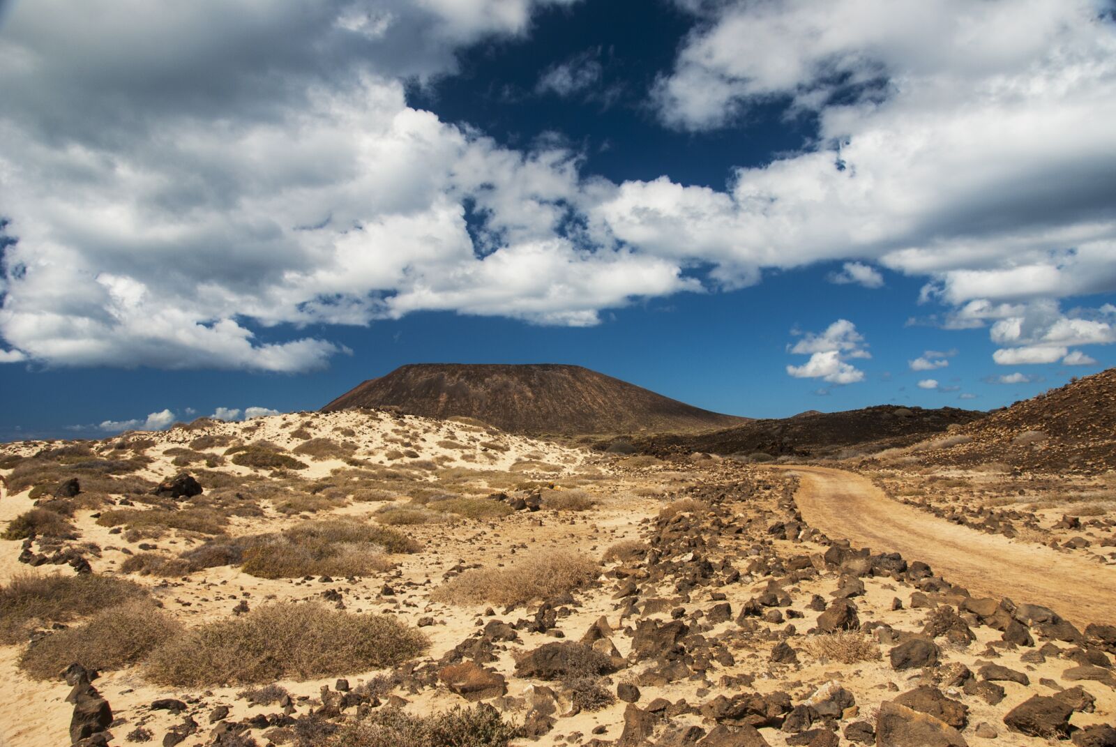 Nikon D60 sample photo. Island, vulcano, los lobos photography