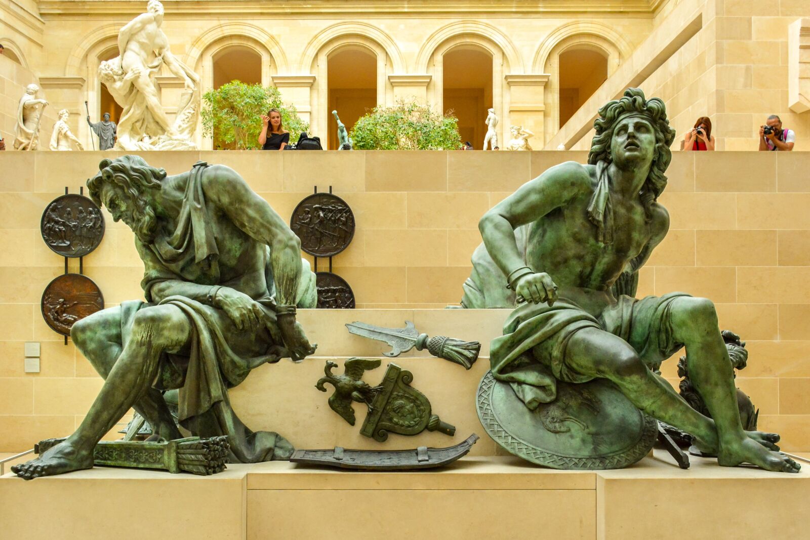 Nikon D5200 sample photo. Statue, museum, louvre photography