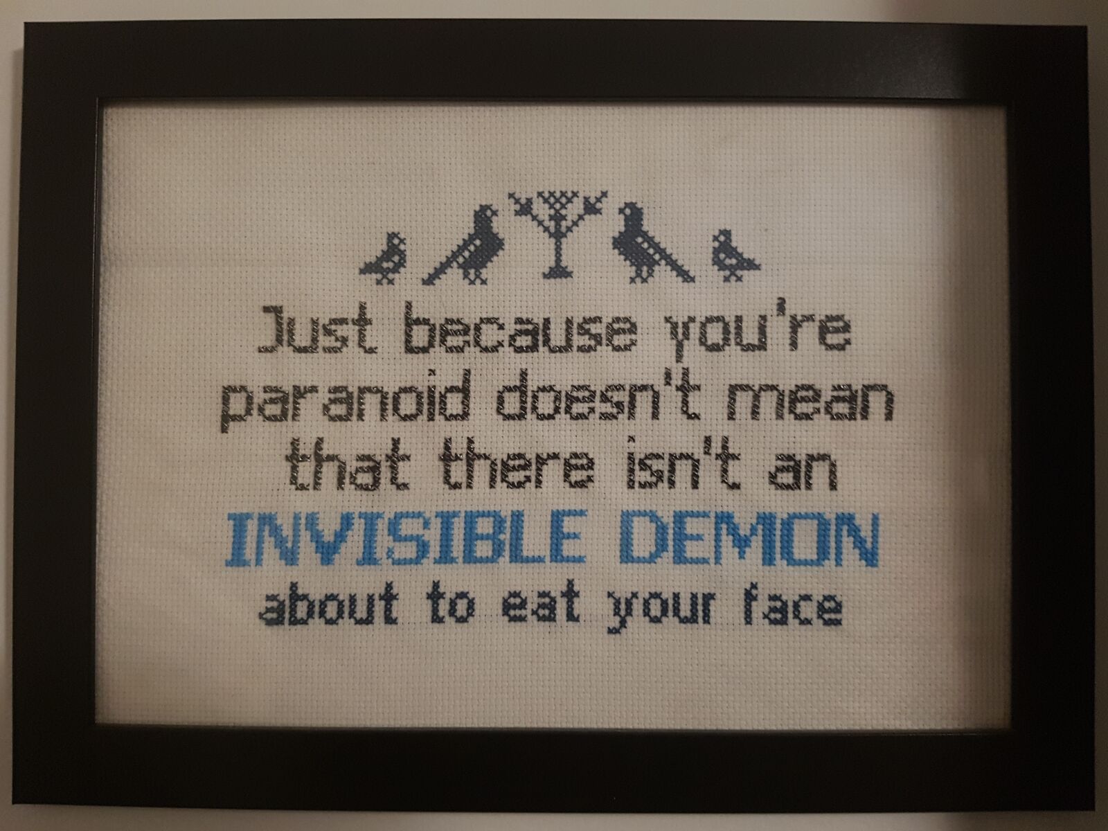 Samsung Galaxy S7 sample photo. Cross stitch, craft, needlework photography