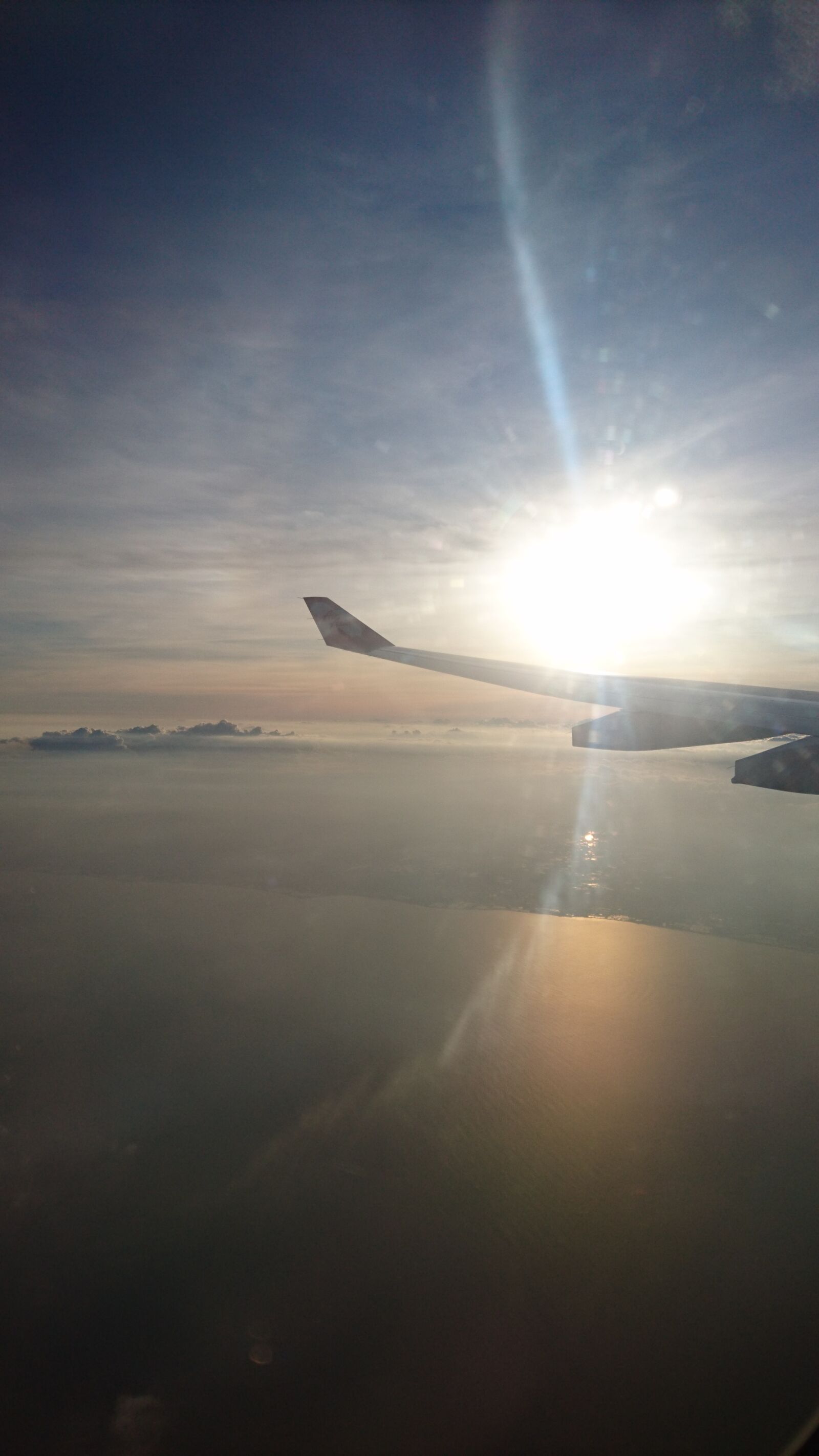 Sony Xperia Z5 sample photo. Airplane, sky, sun photography