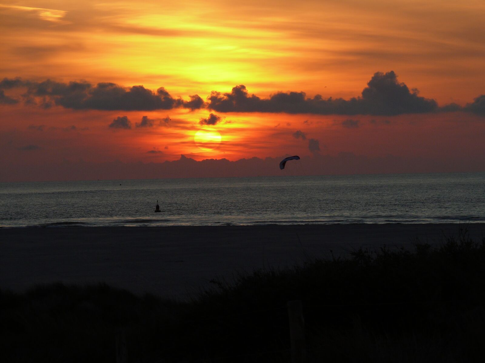 Panasonic DMC-FZ50 sample photo. Sunset, north sea, sea photography