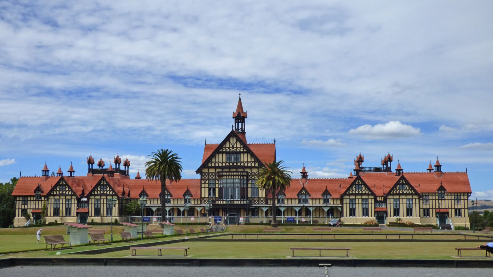 Panasonic Lumix DMC-FZ70 sample photo. Rotorua, new zealand, landmark photography