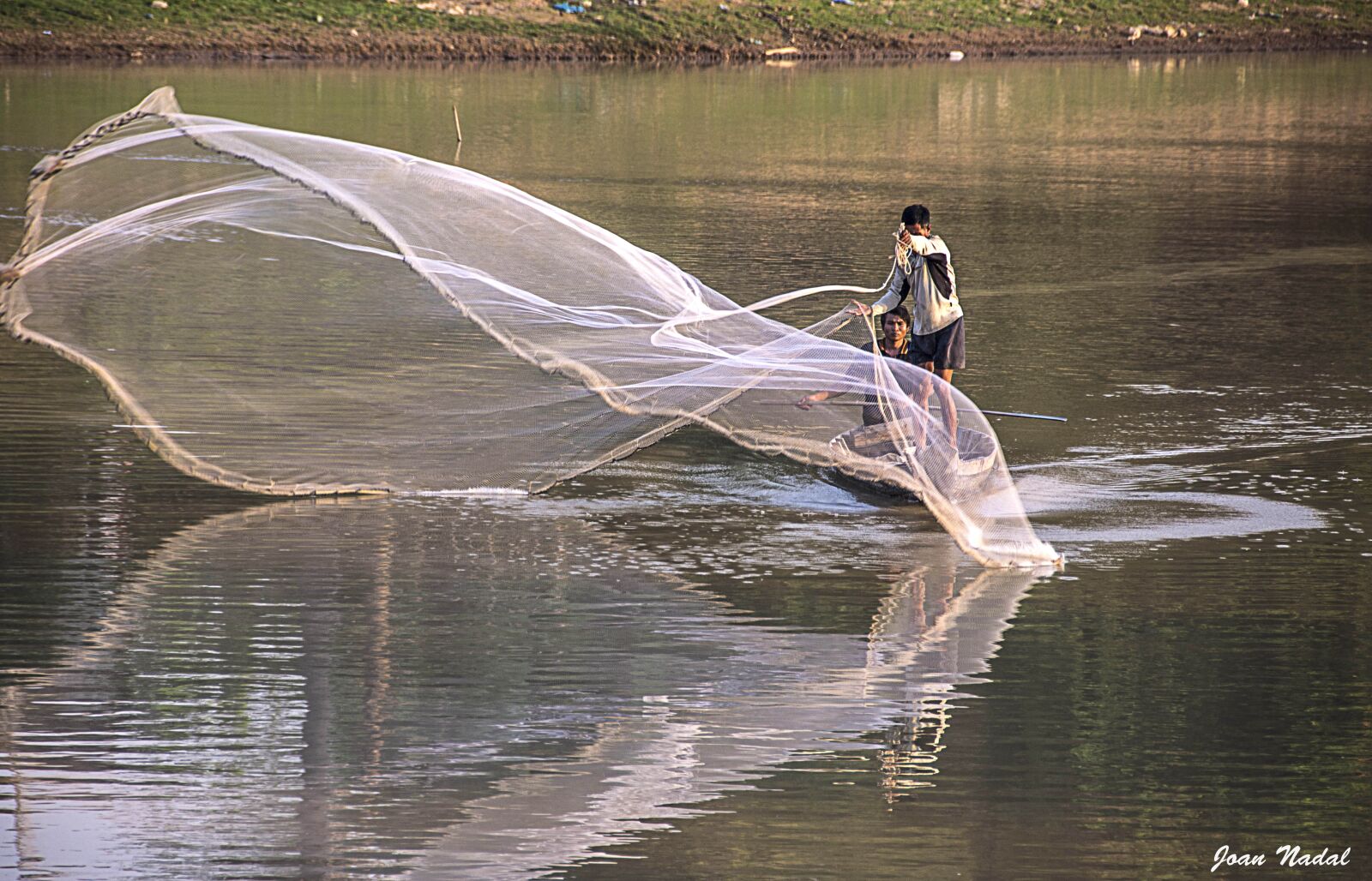 Nikon D7100 sample photo. Fisherman, river, fishing photography