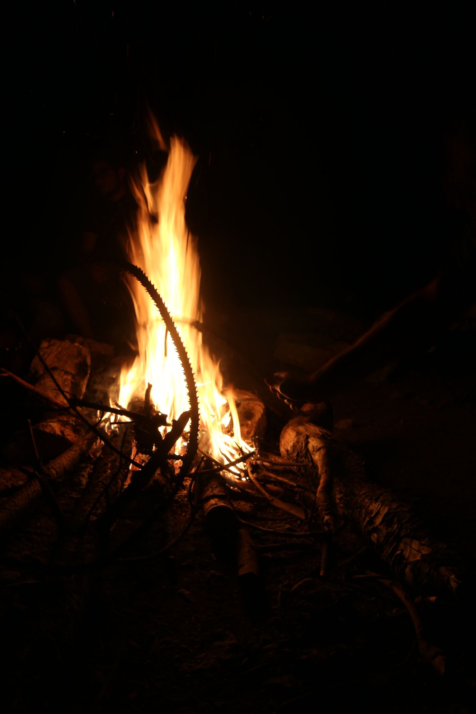 Canon EOS M + Canon EF-M 18-55mm F3.5-5.6 IS STM sample photo. Ali, camp, flames photography