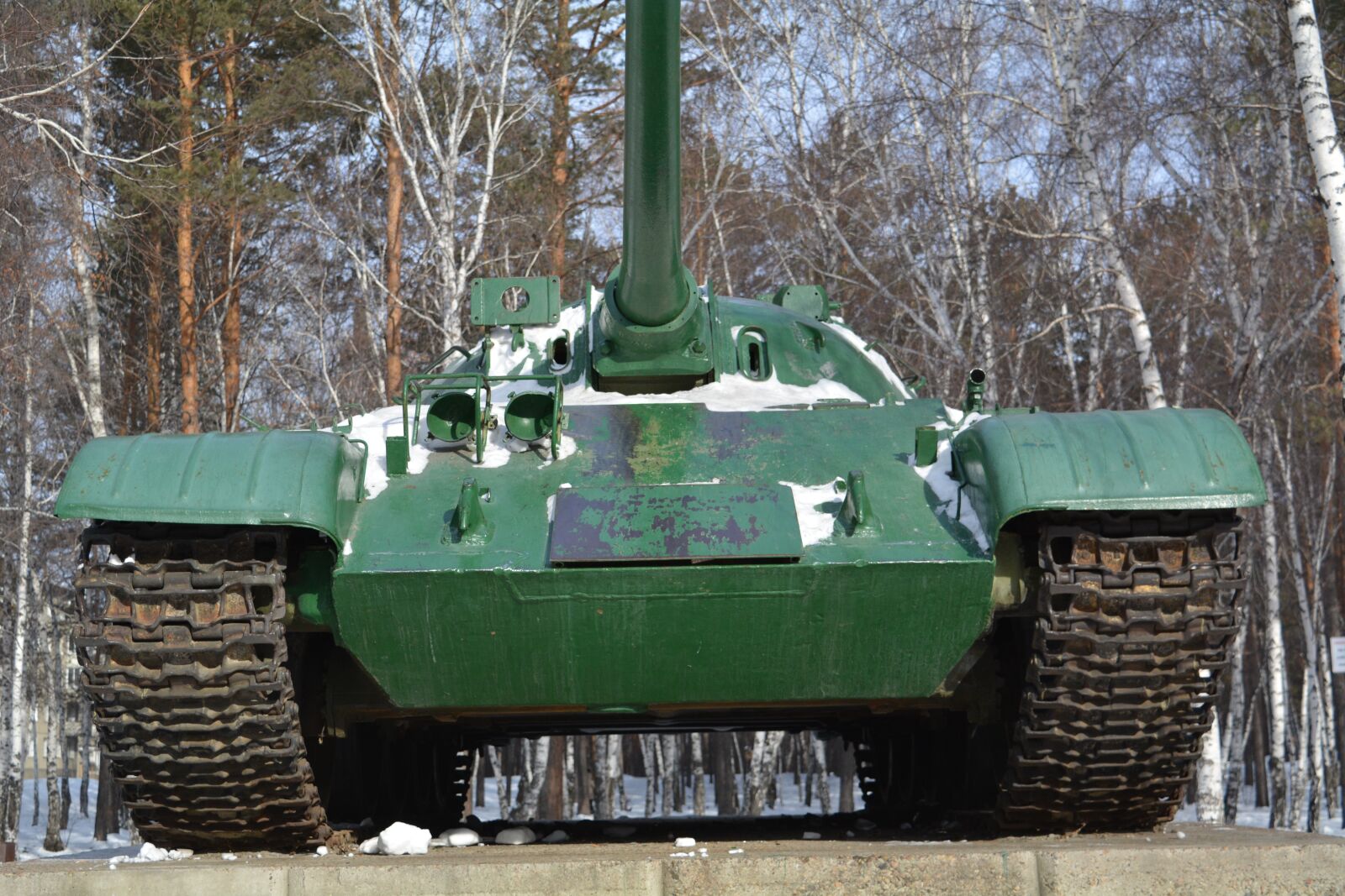 Nikon D5200 sample photo. Tank, angarsk, museum photography