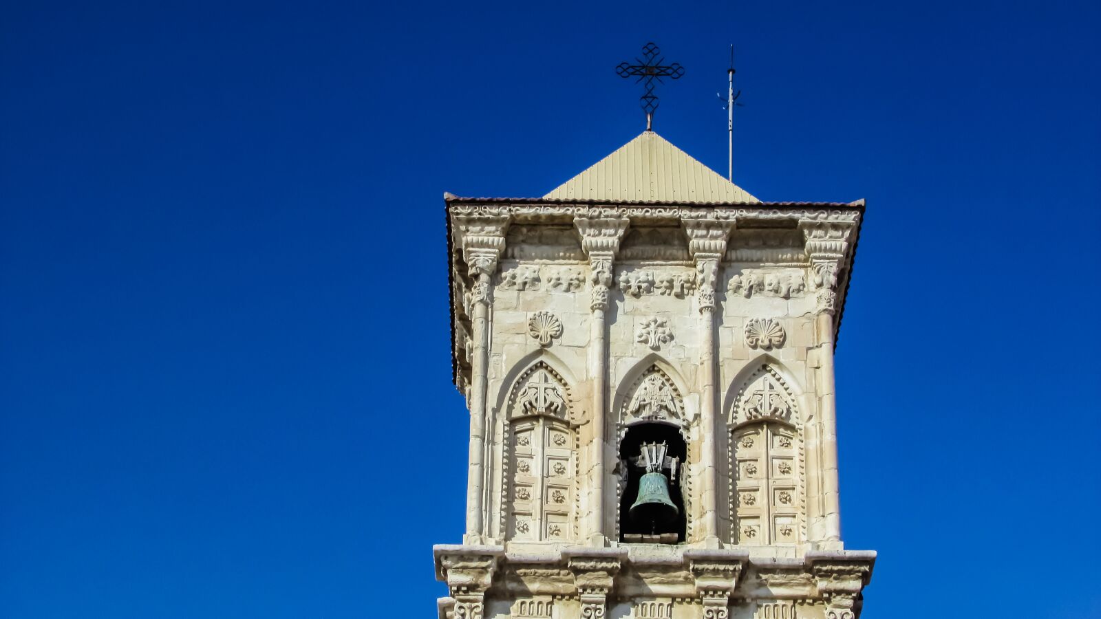 Canon PowerShot SX400 IS sample photo. Cyprus, larnaca, cathedral photography