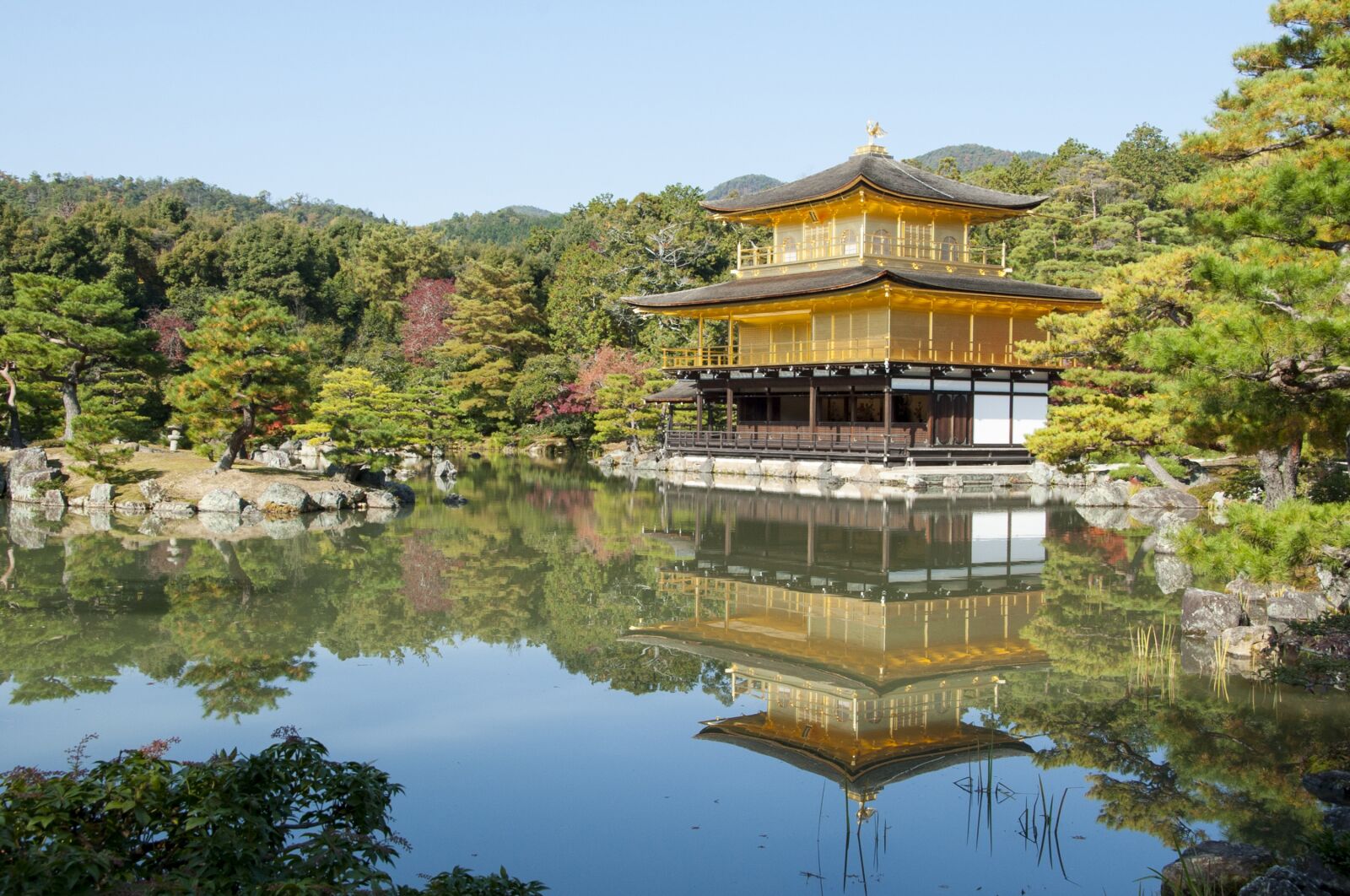 Nikon D700 sample photo. Japan, kyoto, golden pavilion photography