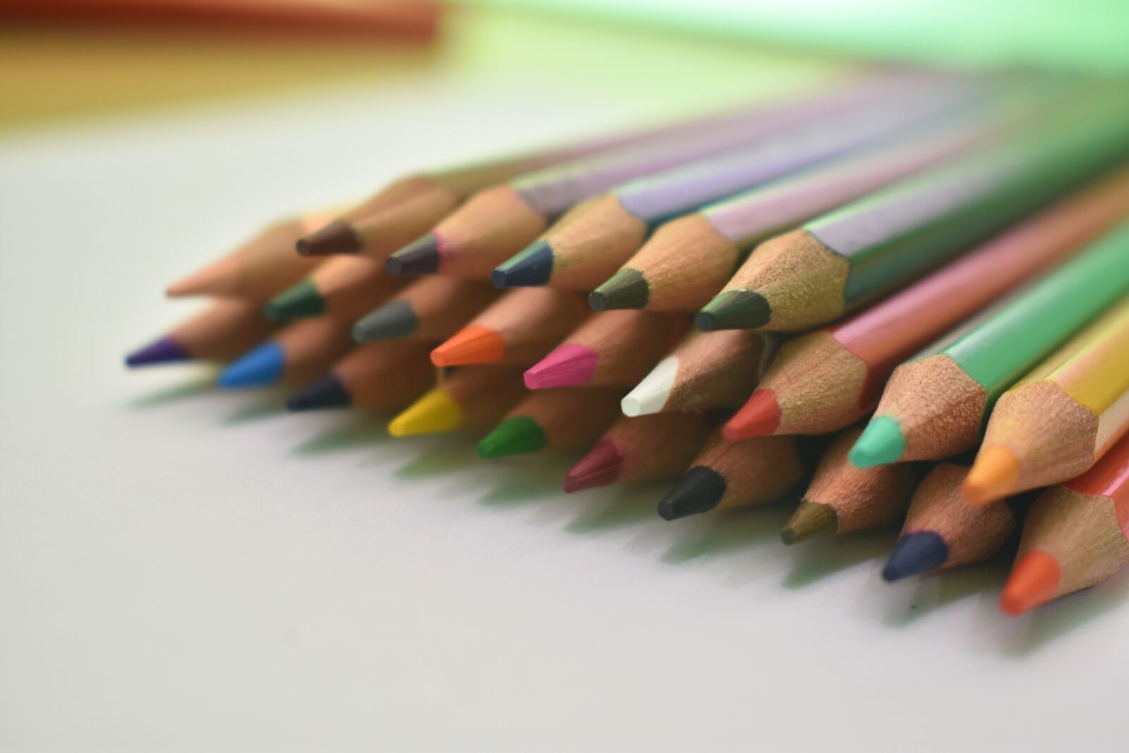 Nikon D3400 sample photo. Pencil, color, colored pencils photography
