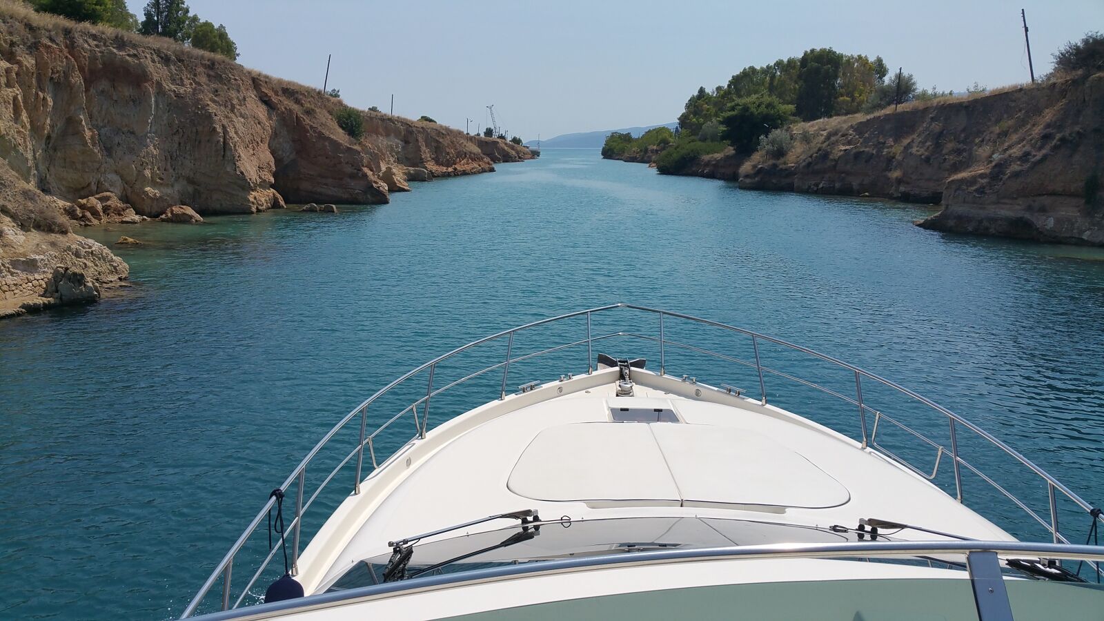 Samsung Galaxy Note4 sample photo. Canal, corinth, channel photography