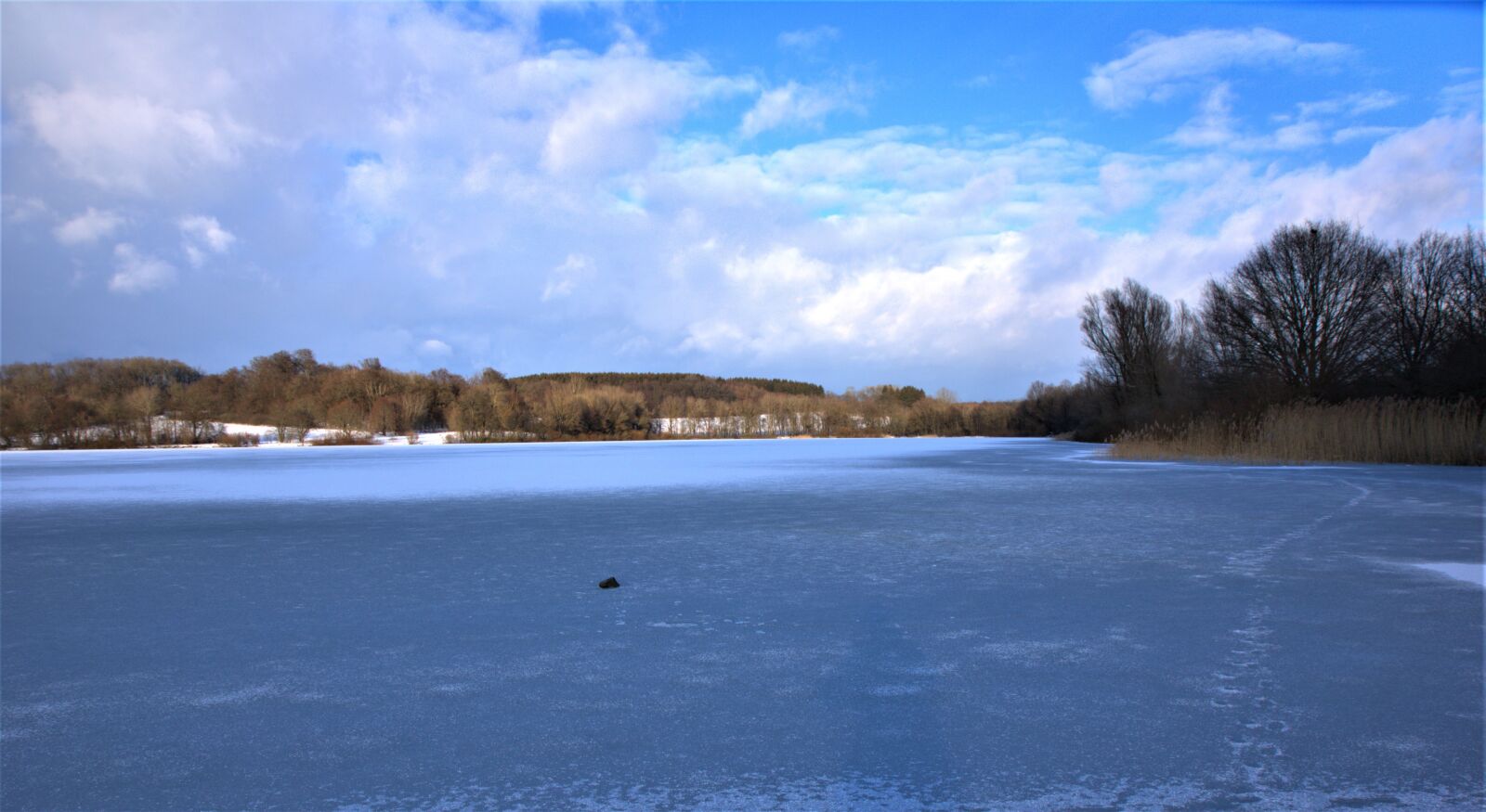 Canon EOS 760D (EOS Rebel T6s / EOS 8000D) + Sigma 12-24mm f/4.5-5.6 EX DG ASPHERICAL HSM + 1.4x sample photo. Wiesensee, frozen, ice cold photography
