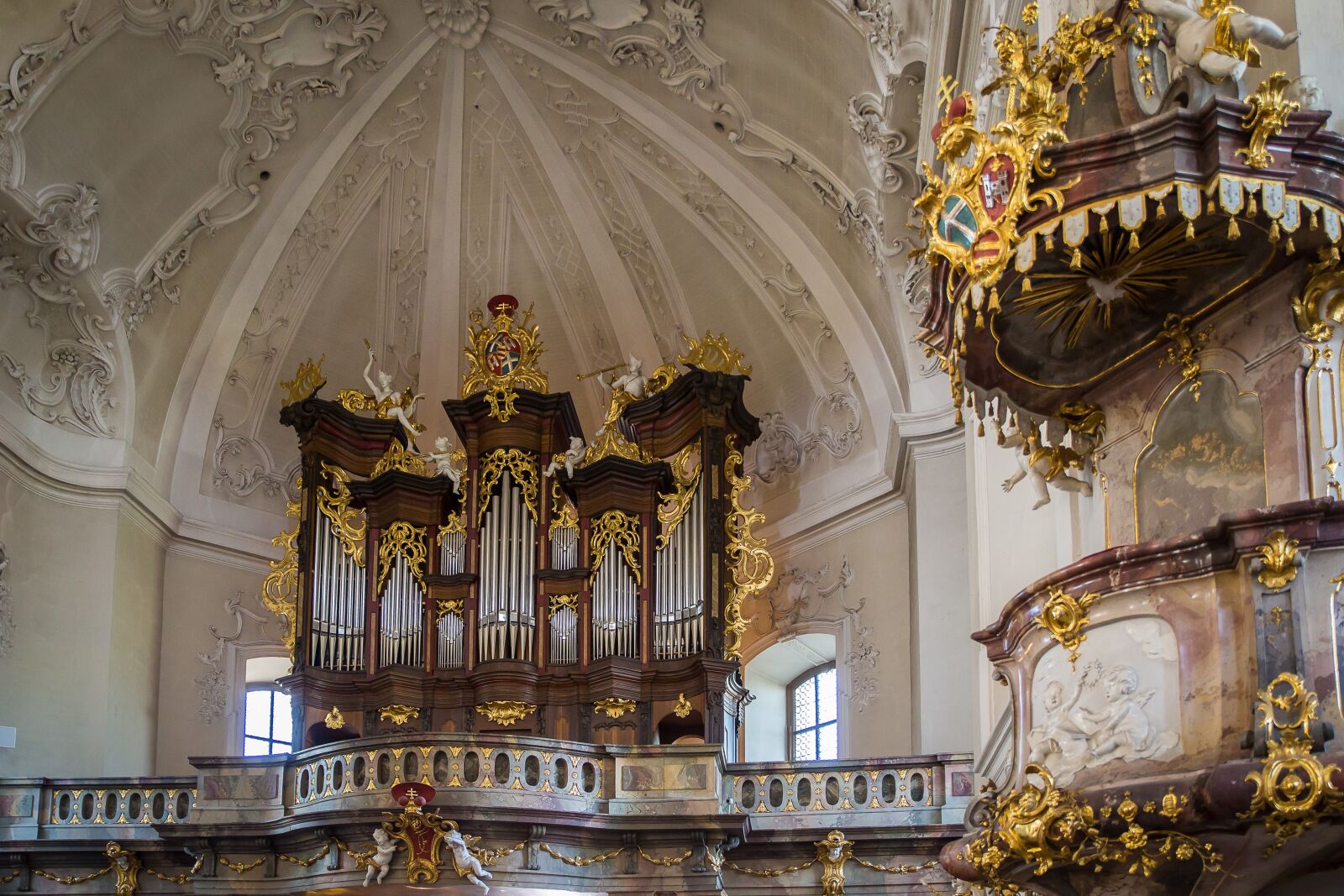 Canon EOS 5D Mark III sample photo. Bruchsal, st peter's church photography
