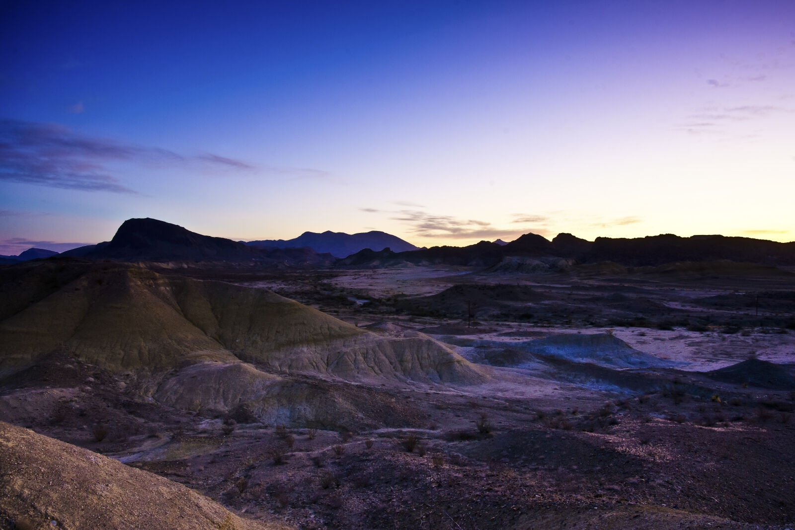 Sony Alpha DSLR-A900 sample photo. Big, bend, desert, sunrise photography