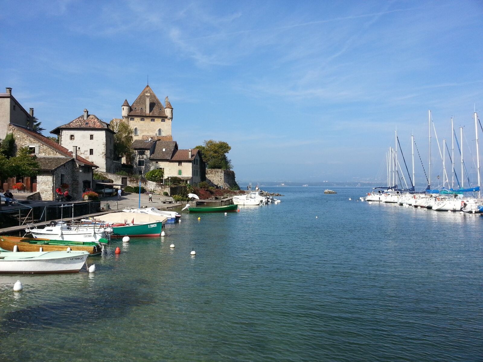 Samsung Galaxy S3 sample photo. Yvoire, haute savoie, lake photography