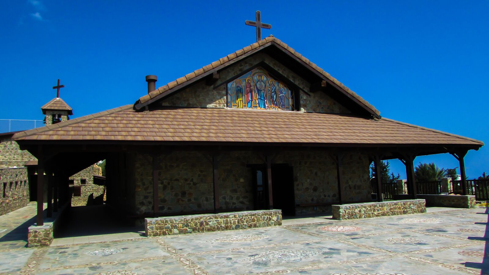 Canon PowerShot SX400 IS sample photo. Cyprus, ayia napa, church photography