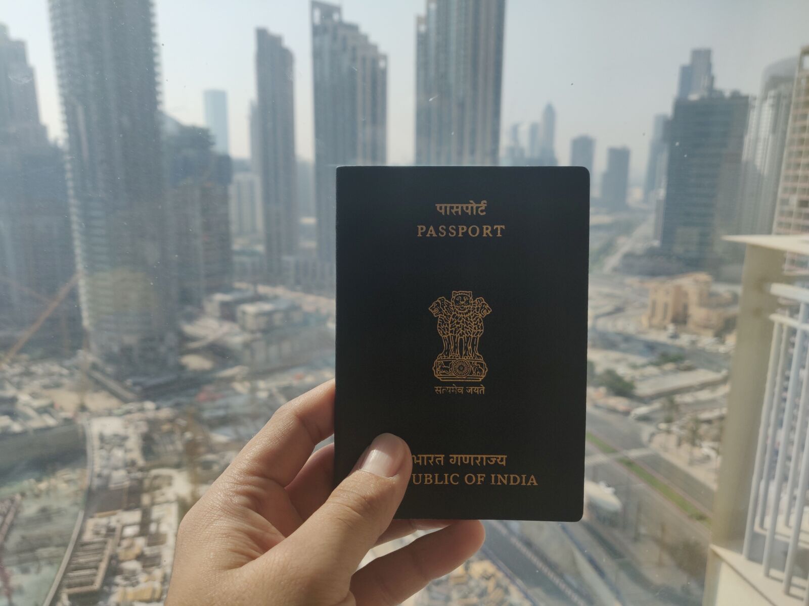 OnePlus A6000 sample photo. Passport, indian passport, buildings photography