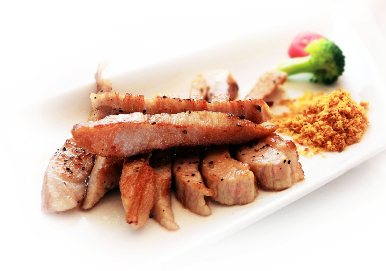 CASIO EX-10 sample photo. Pork, matsusaka pig, iron photography