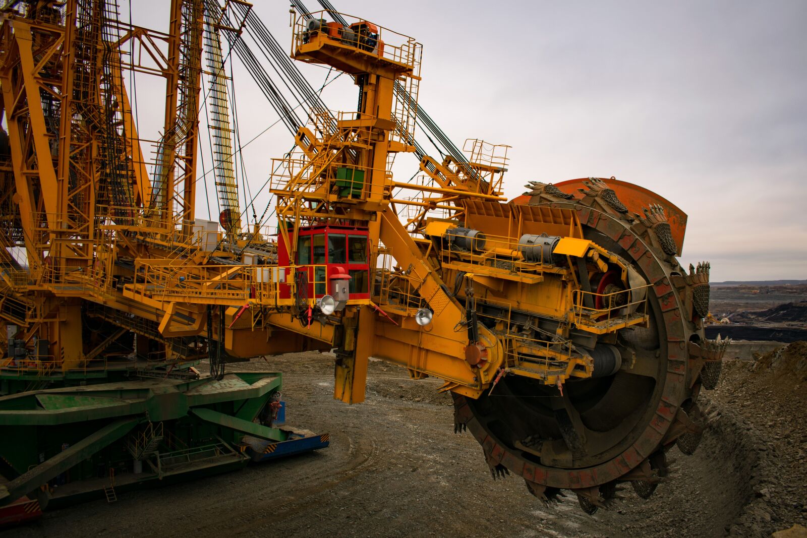 Nikon D3300 sample photo. Machine, excavator, coal mining photography