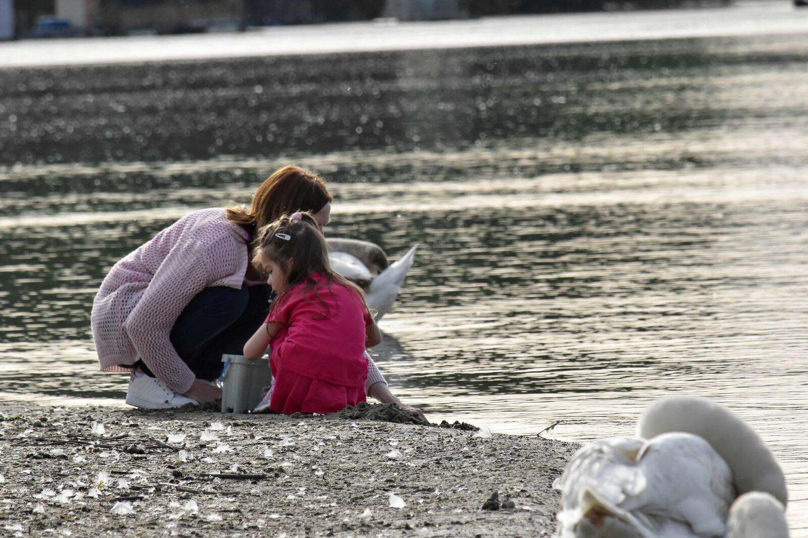 Nikon D5500 sample photo. Beach, childhood, motherhood, people photography