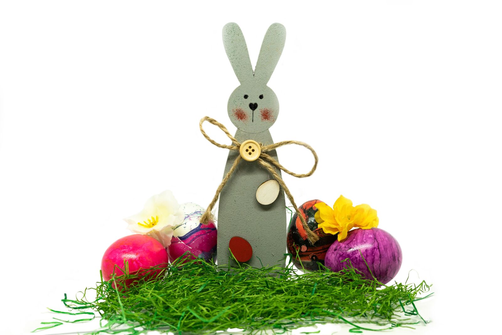 Sony a7 III + Sony FE 50mm F1.8 sample photo. Easter, decoration, easter eggs photography