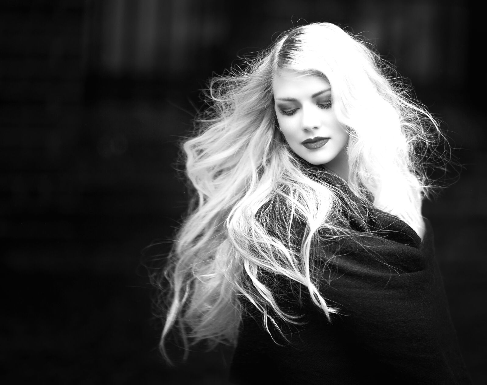 Nikon D610 sample photo. Woman, blond, hair photography