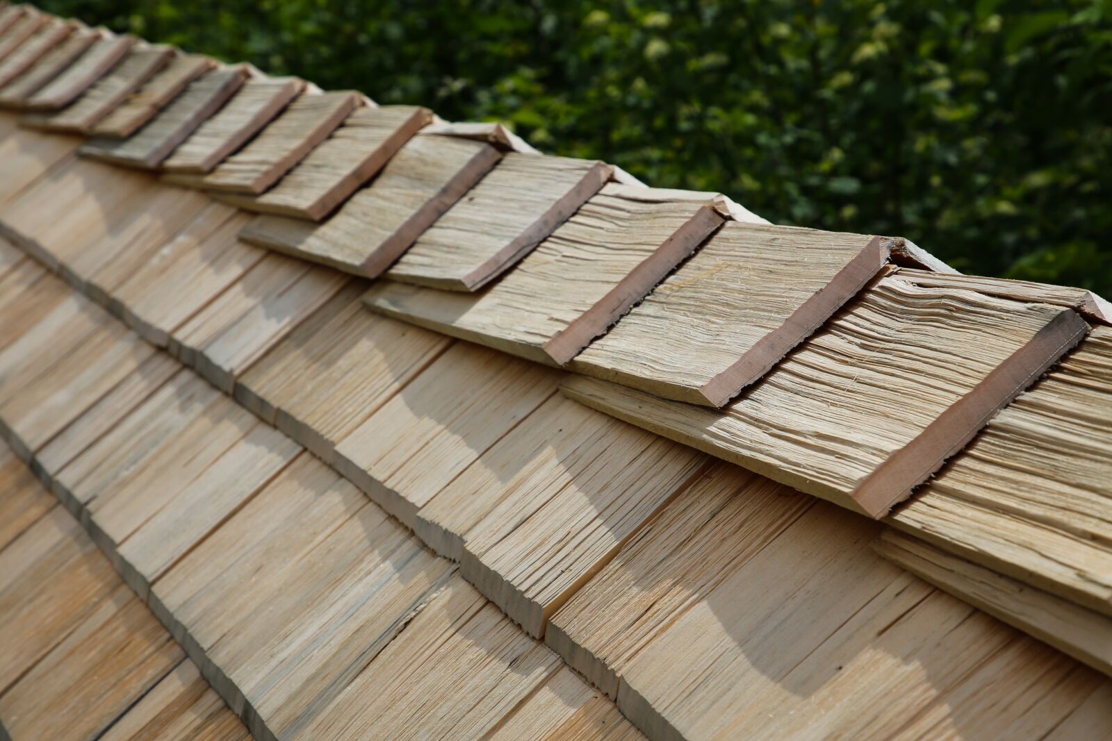 Canon EF 24-105mm F4L IS II USM sample photo. Wood shingles, shingle, roofing photography