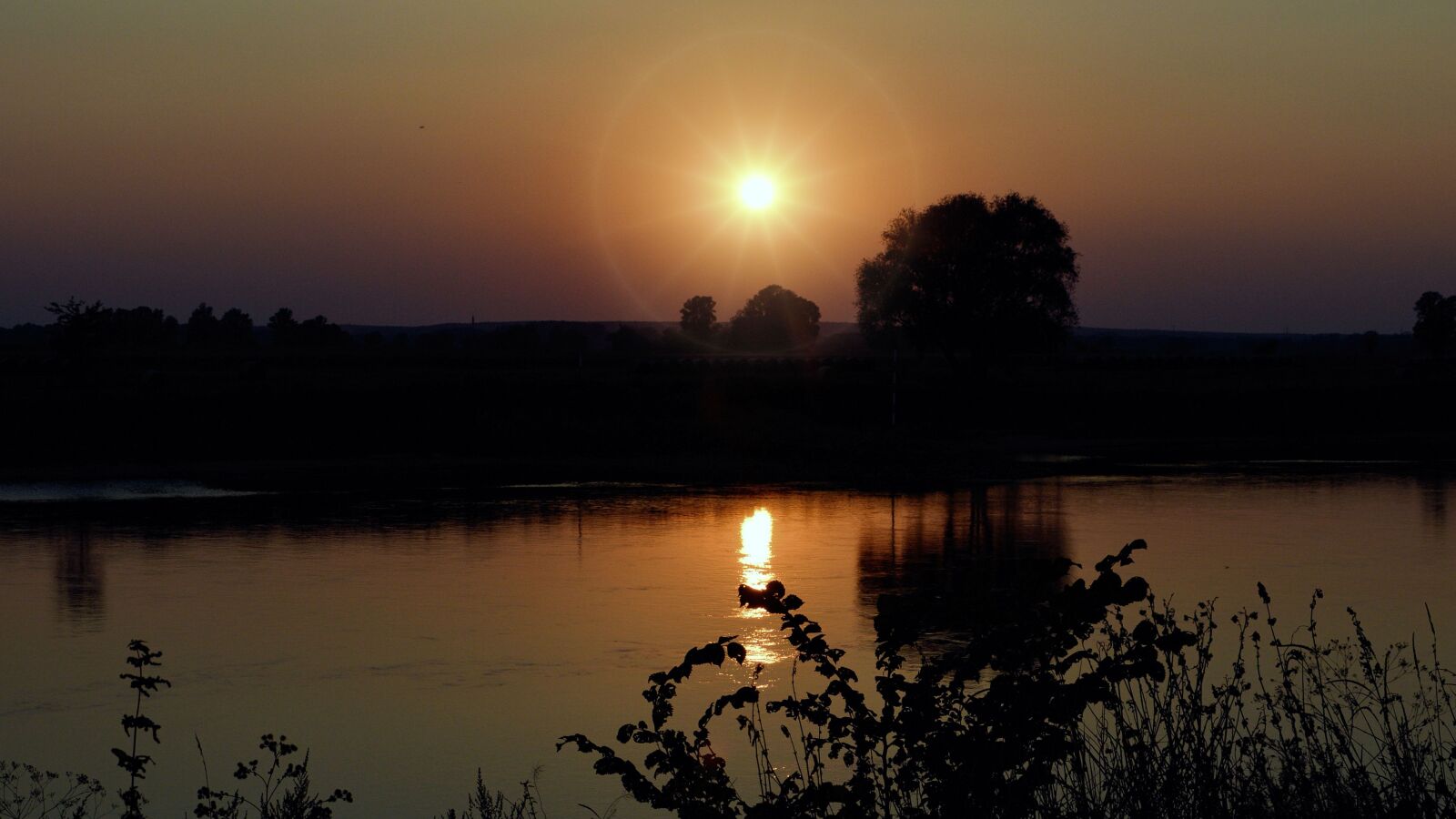 Nikon D3200 sample photo. Sunset, landscape, trees photography